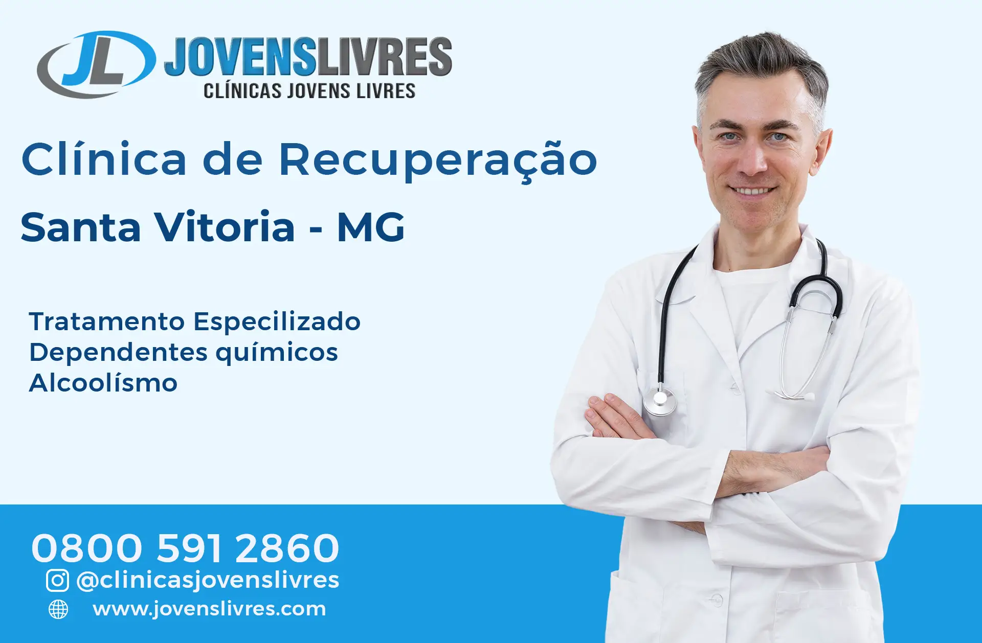 Clínica de Recuperação em Santa Vitória - MG