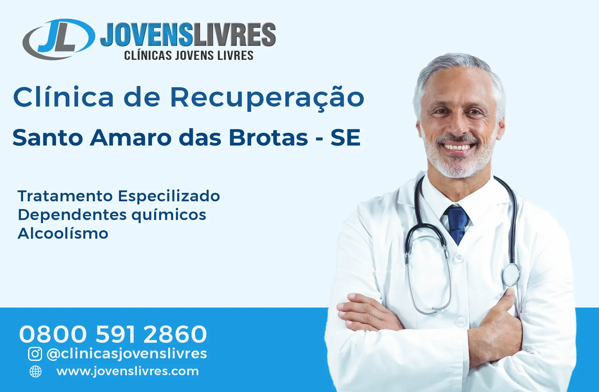 Clínica de Recuperação em Santo Amaro das Brotas - SE