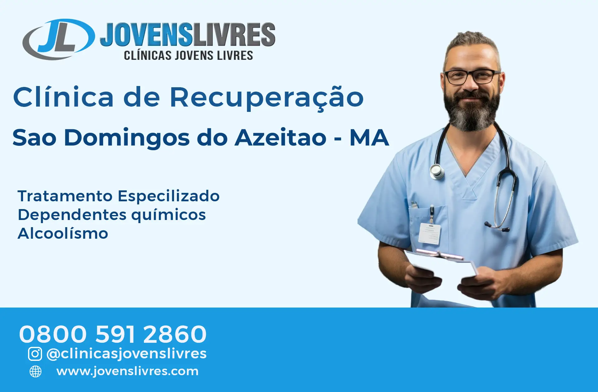 Clínica de Recuperação em São Domingos do Azeitão - MA