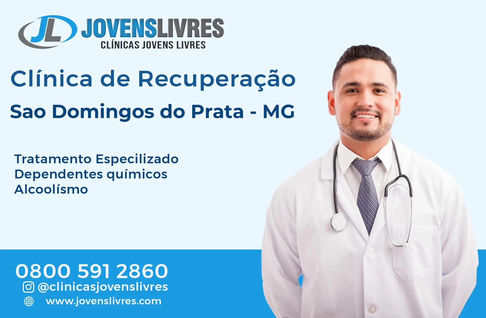 Clínica de Recuperação em São Domingos do Prata - MG