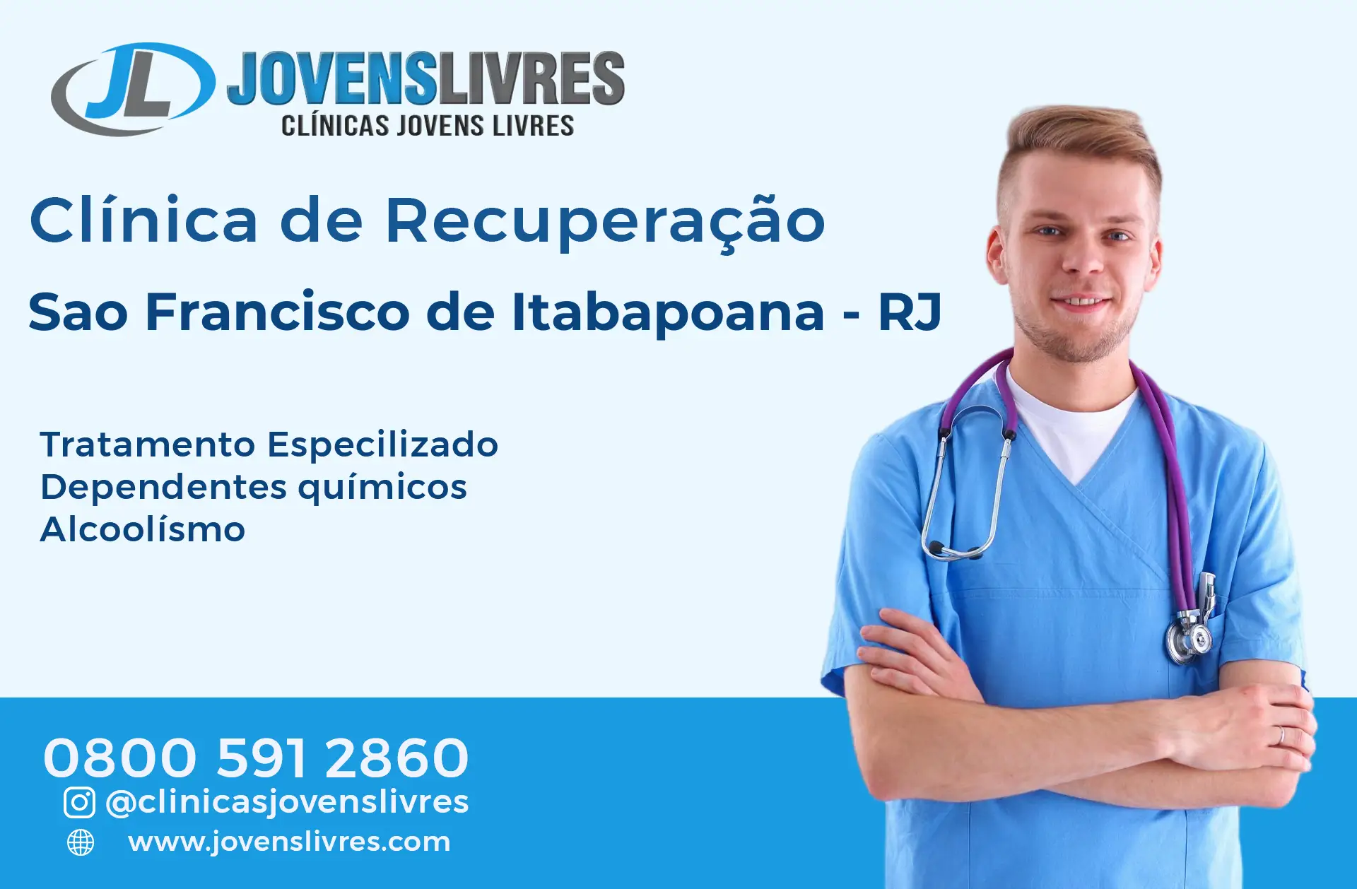 Clínica de Recuperação em São Francisco de Itabapoana - RJ