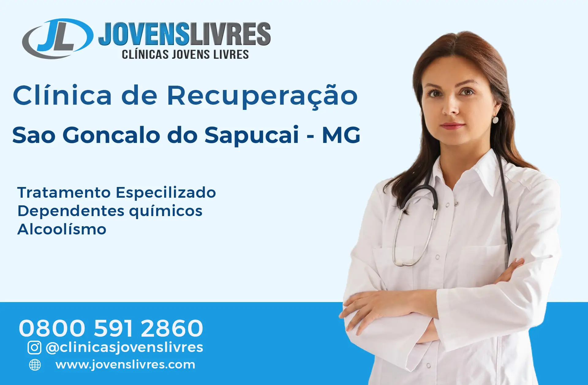 Clínica de Recuperação em São Gonçalo do Sapucaí - MG