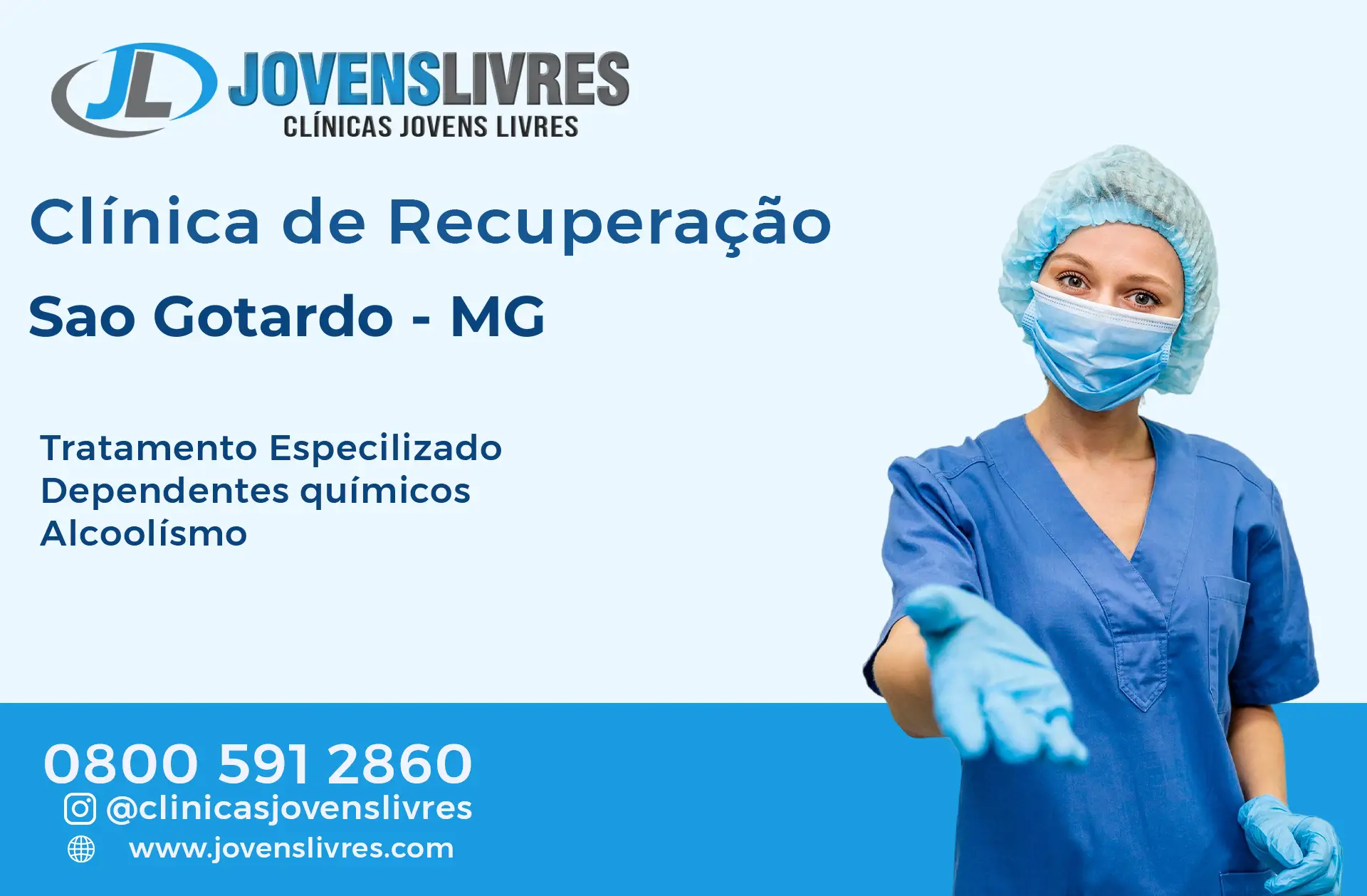 Clínica de Recuperação em São Gotardo - MG