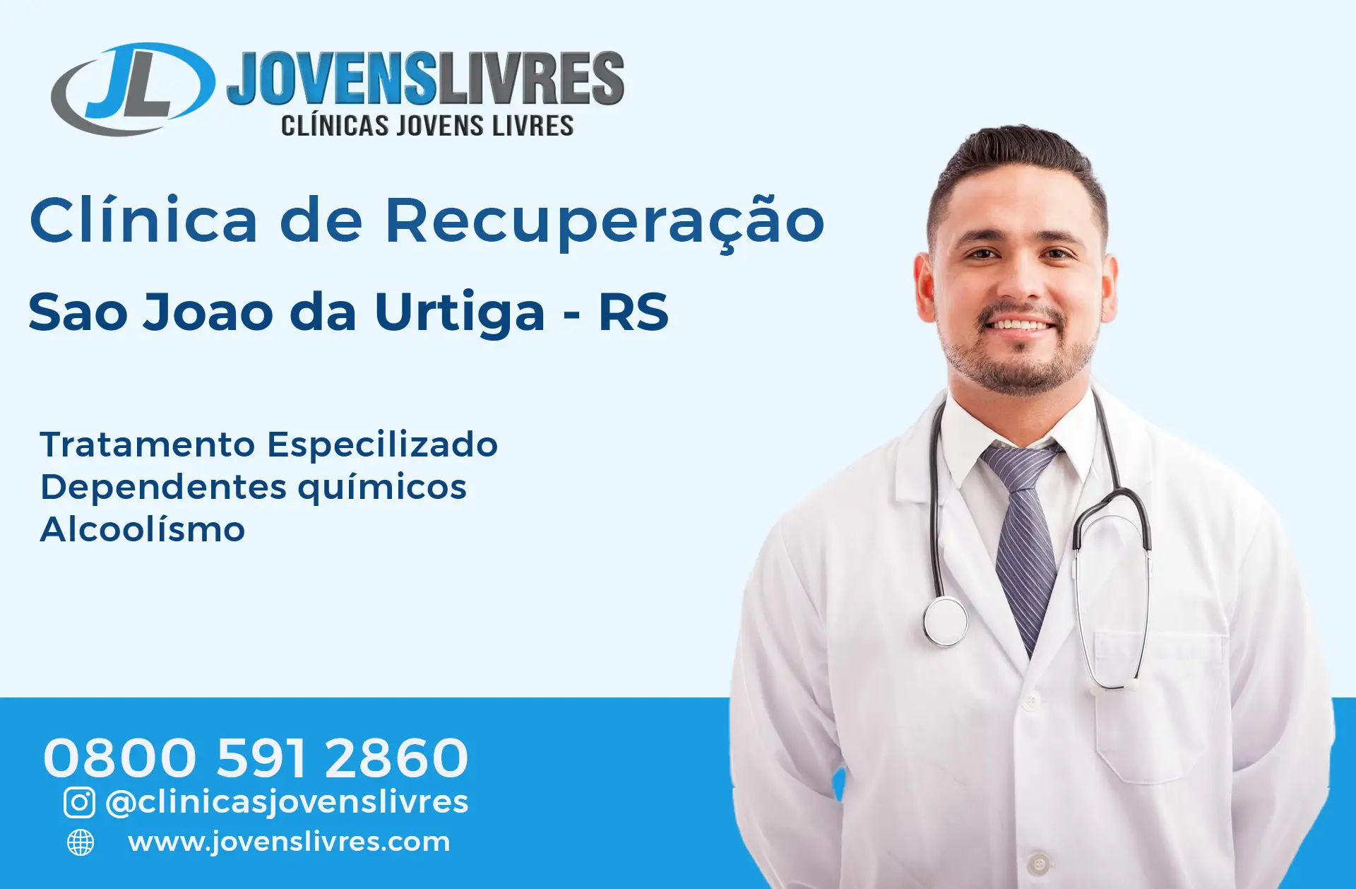 Clínica de Recuperação em São João da Urtiga - RS