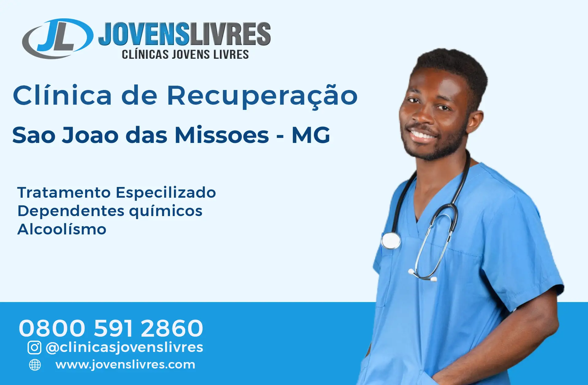 Clínica de Recuperação em São João das Missões - MG