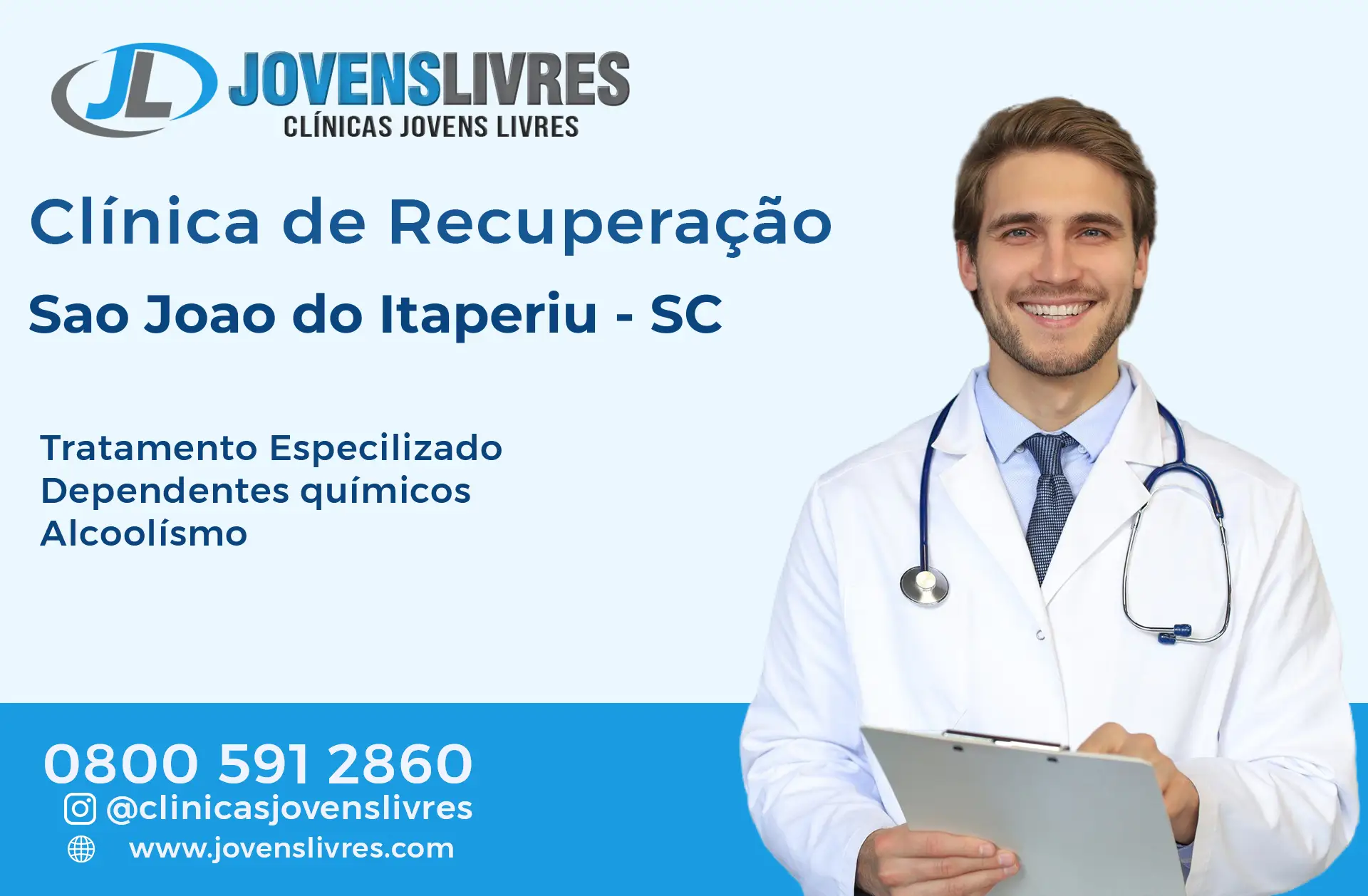 Clínica de Recuperação em São João do Itaperiú - SC