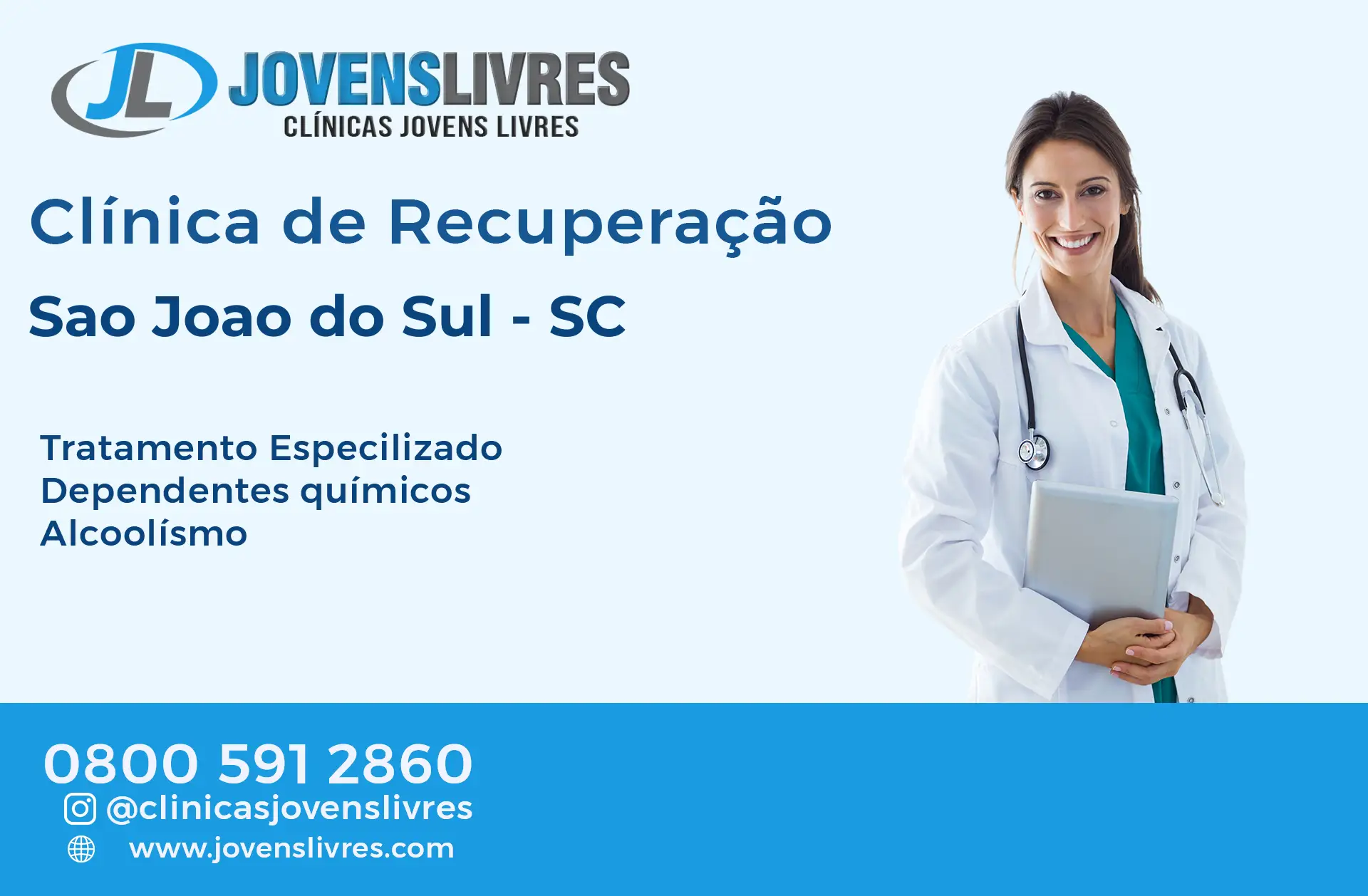 Clínica de Recuperação em São João do Sul - SC