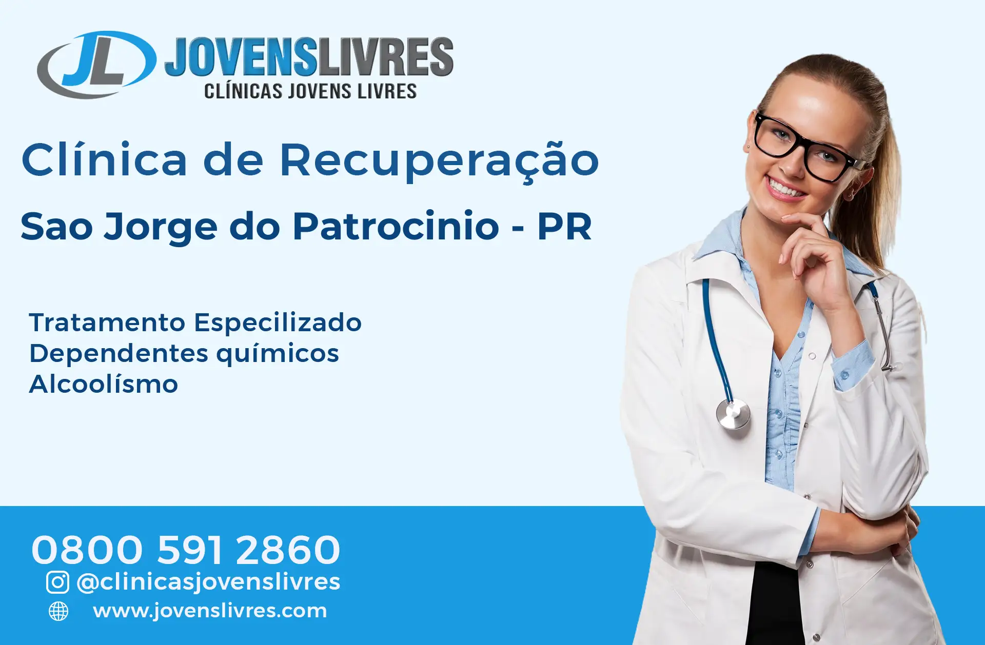 Clínica de Recuperação em São Jorge do Patrocínio - PR