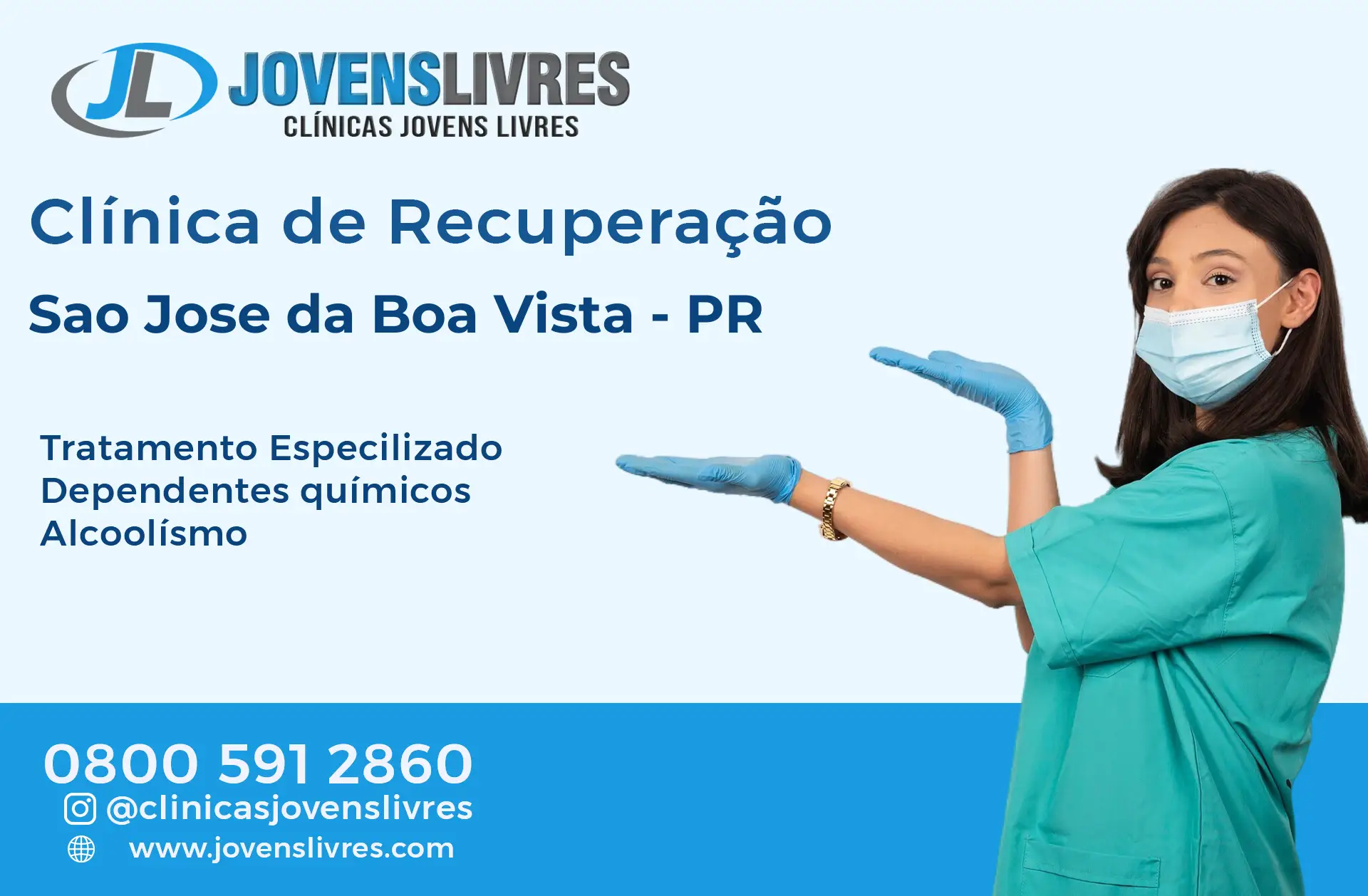 Clínica de Recuperação em São José da Boa Vista - PR