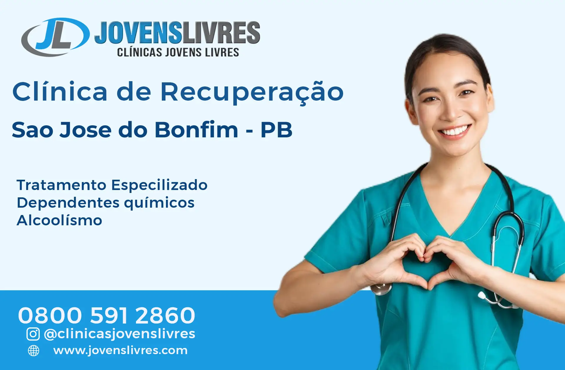 Clínica de Recuperação em São José do Bonfim - PB