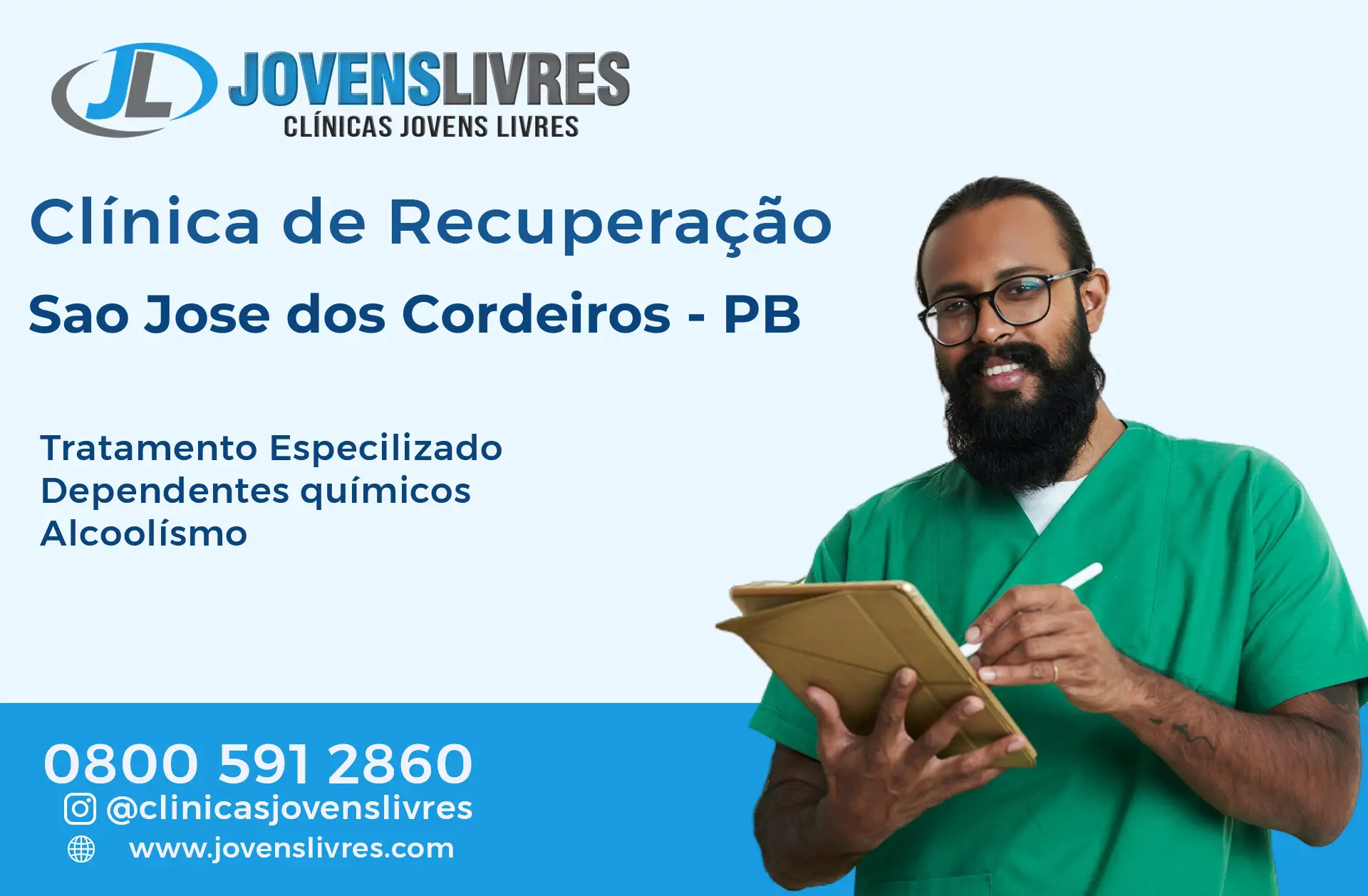 Clínica de Recuperação em São José dos Cordeiros - PB