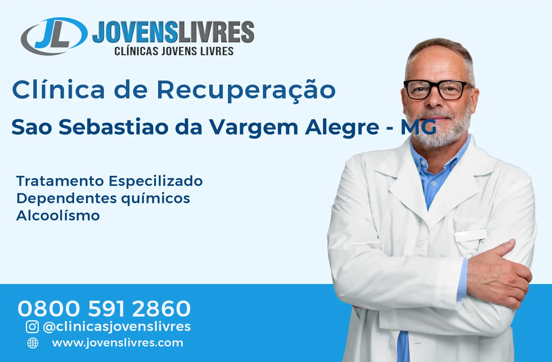 Clínica de Recuperação em São Sebastião da Vargem Alegre - MG