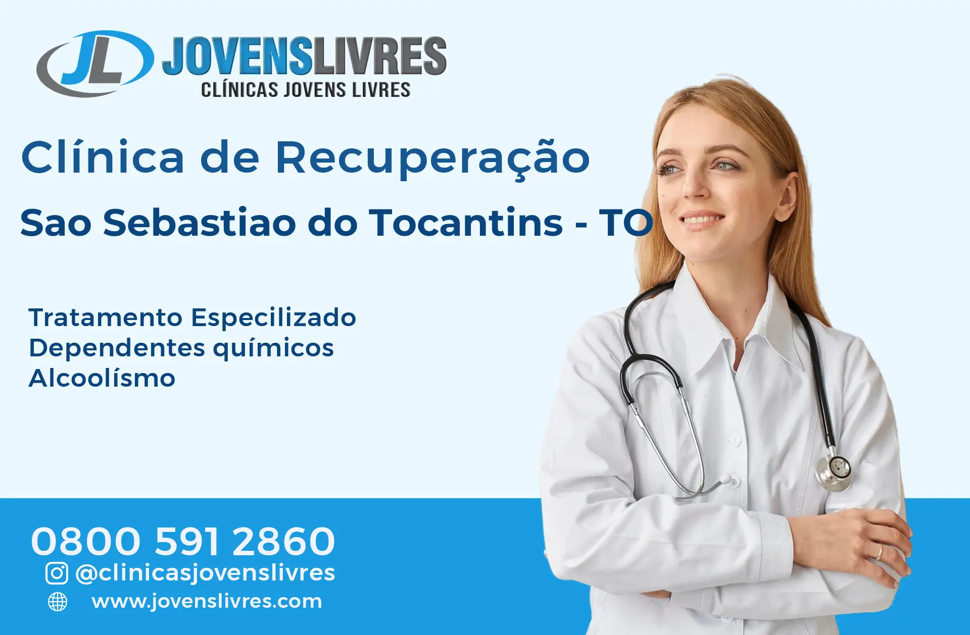 Clínica de Recuperação em São Sebastião do Tocantins - TO