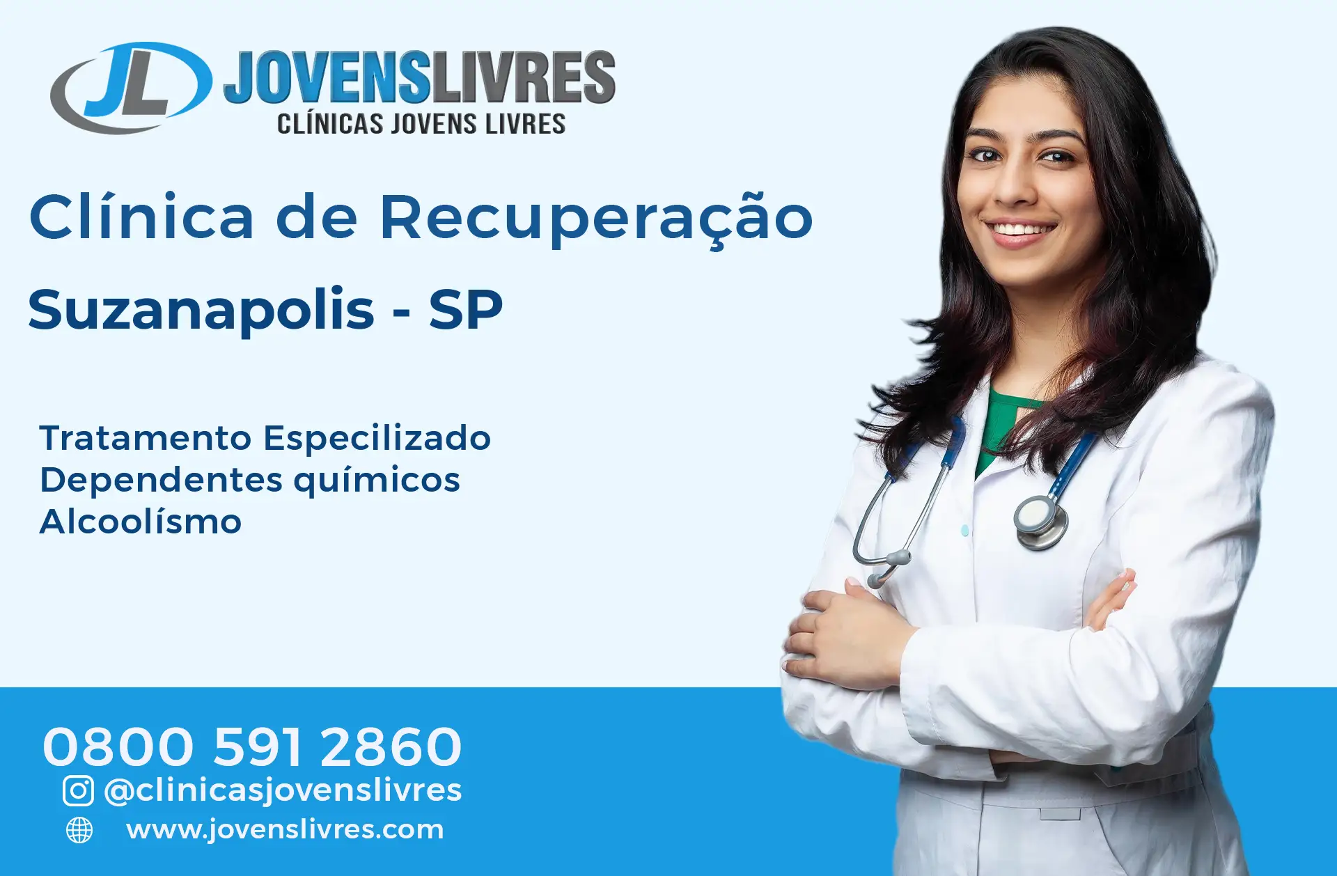 Clínica de Recuperação em Suzanápolis - SP