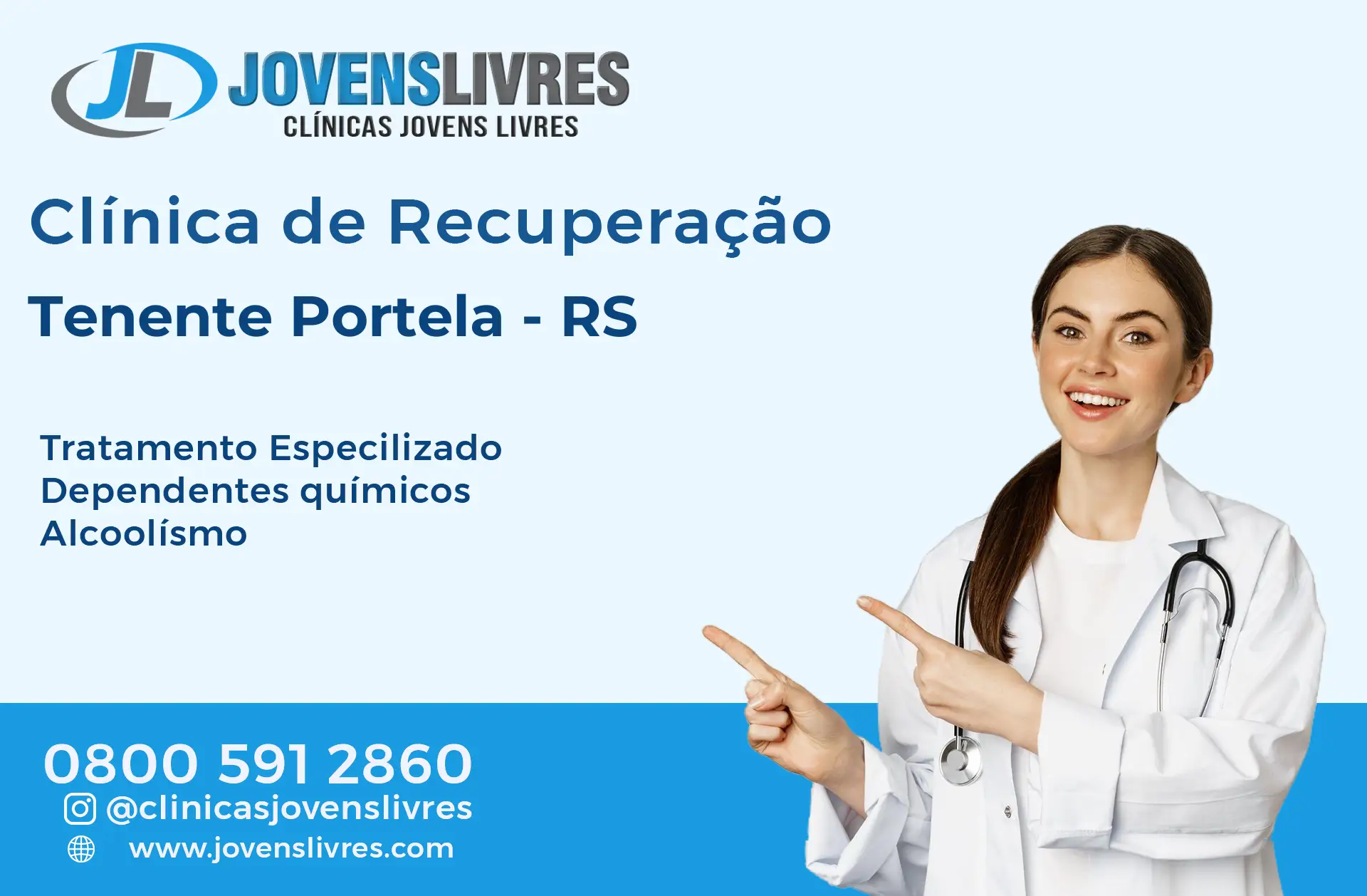 Clínica de Recuperação em Tenente Portela - RS