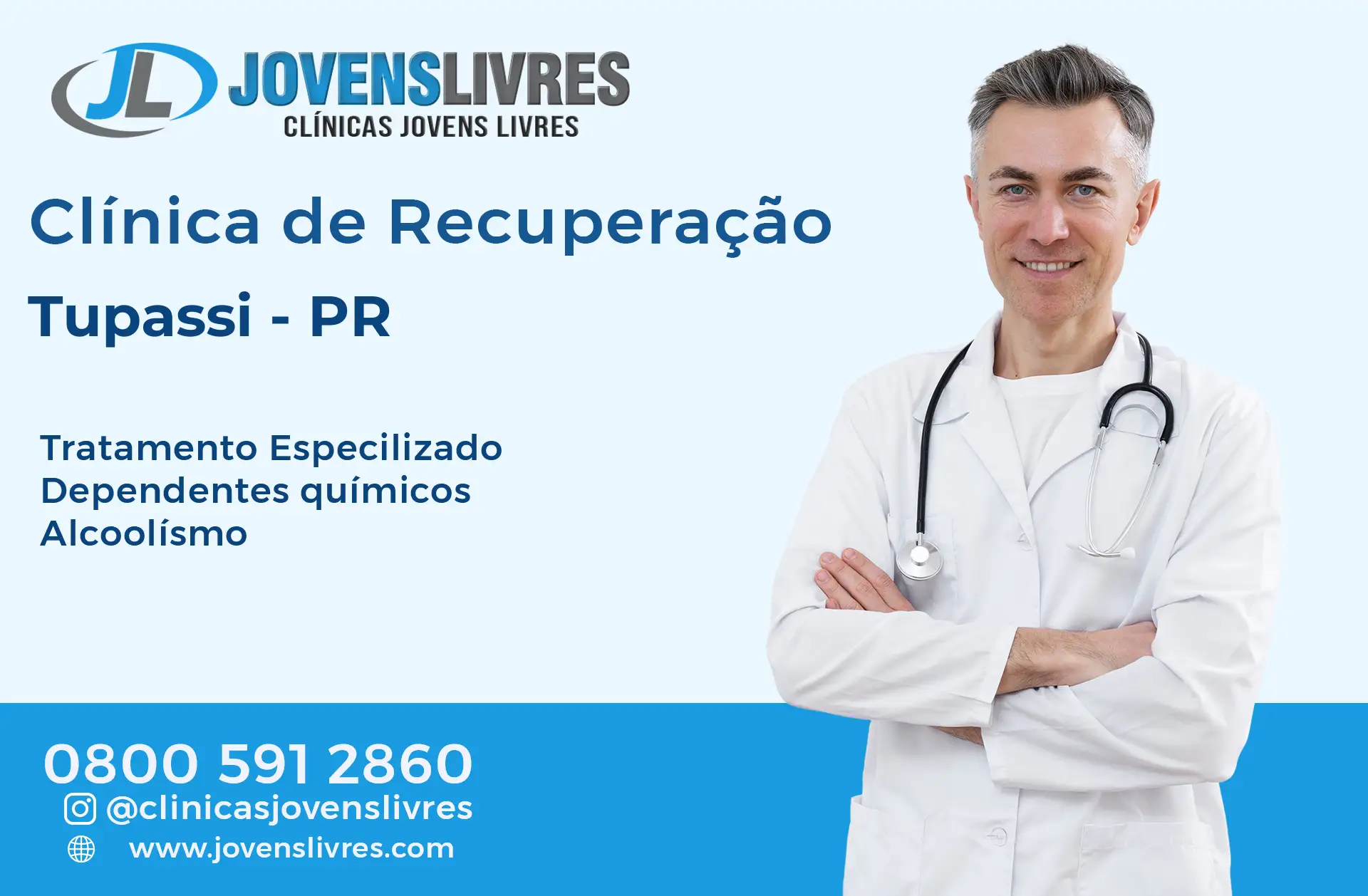 Clínica de Recuperação em Tupãssi - PR