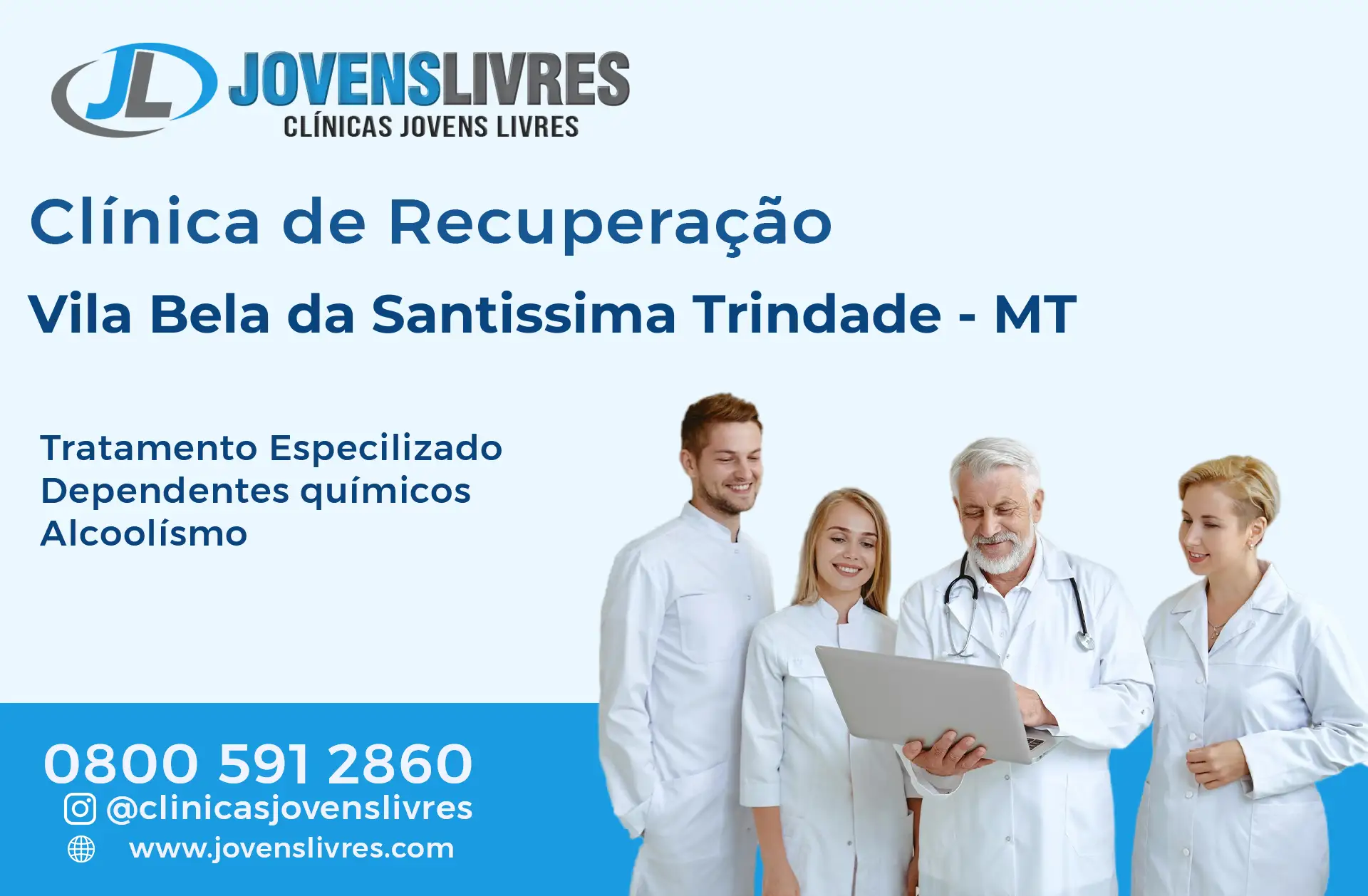 Clínica de Recuperação em Vila Bela da Santíssima Trindade - MT