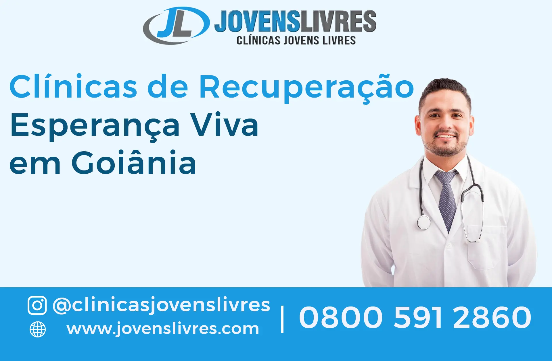 Clínica de Recuperação Esperança Viva em Goiânia