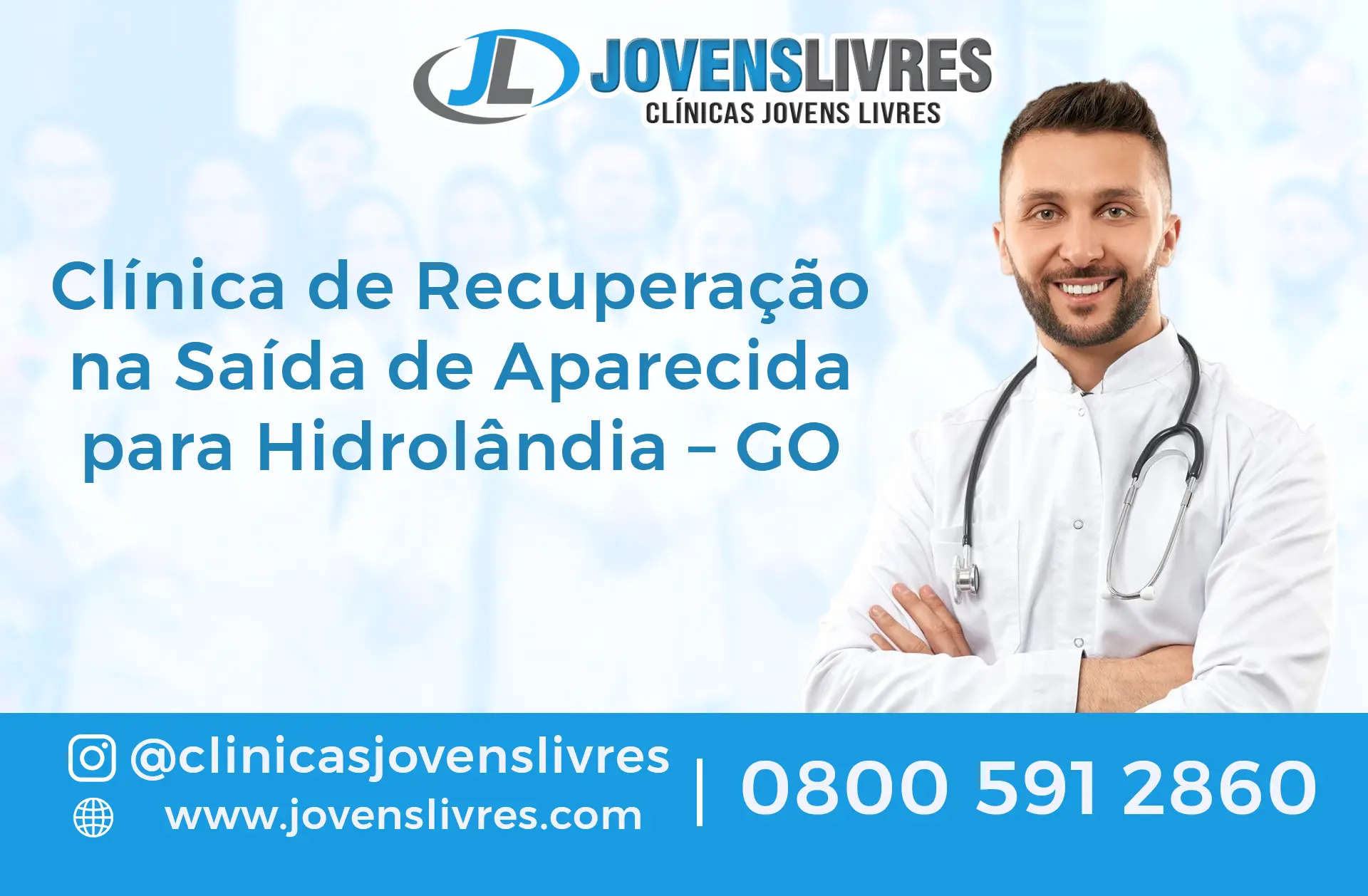 Clínica de Recuperação na Saída de Aparecida para Hidrolândia – GO