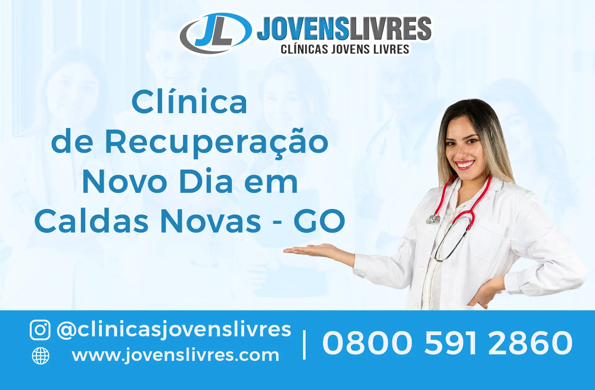 Clínica de Recuperação Novo Dia em Caldas Novas - GO