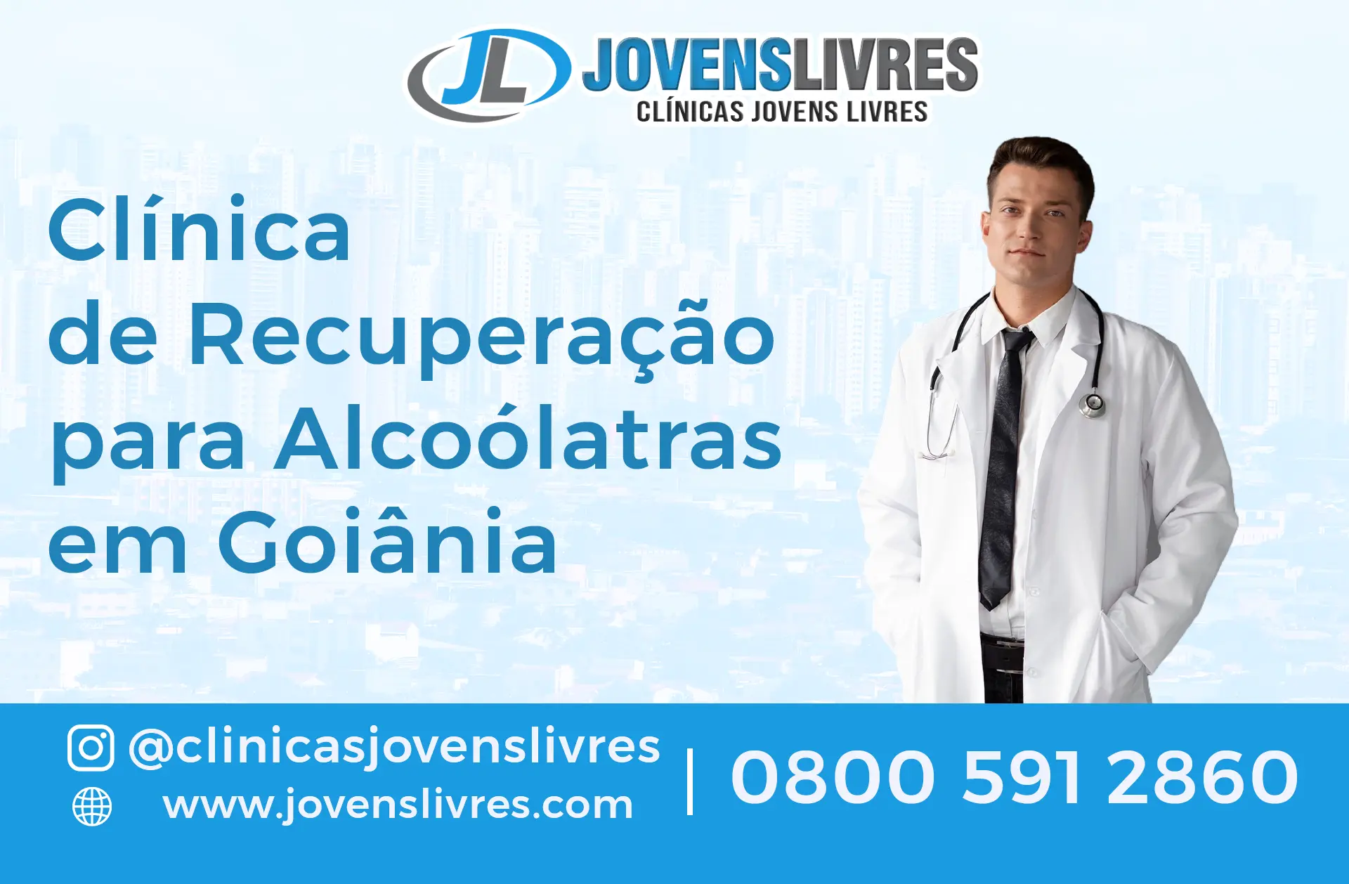 Clínica de Recuperação para Alcoólatras em Goiânia