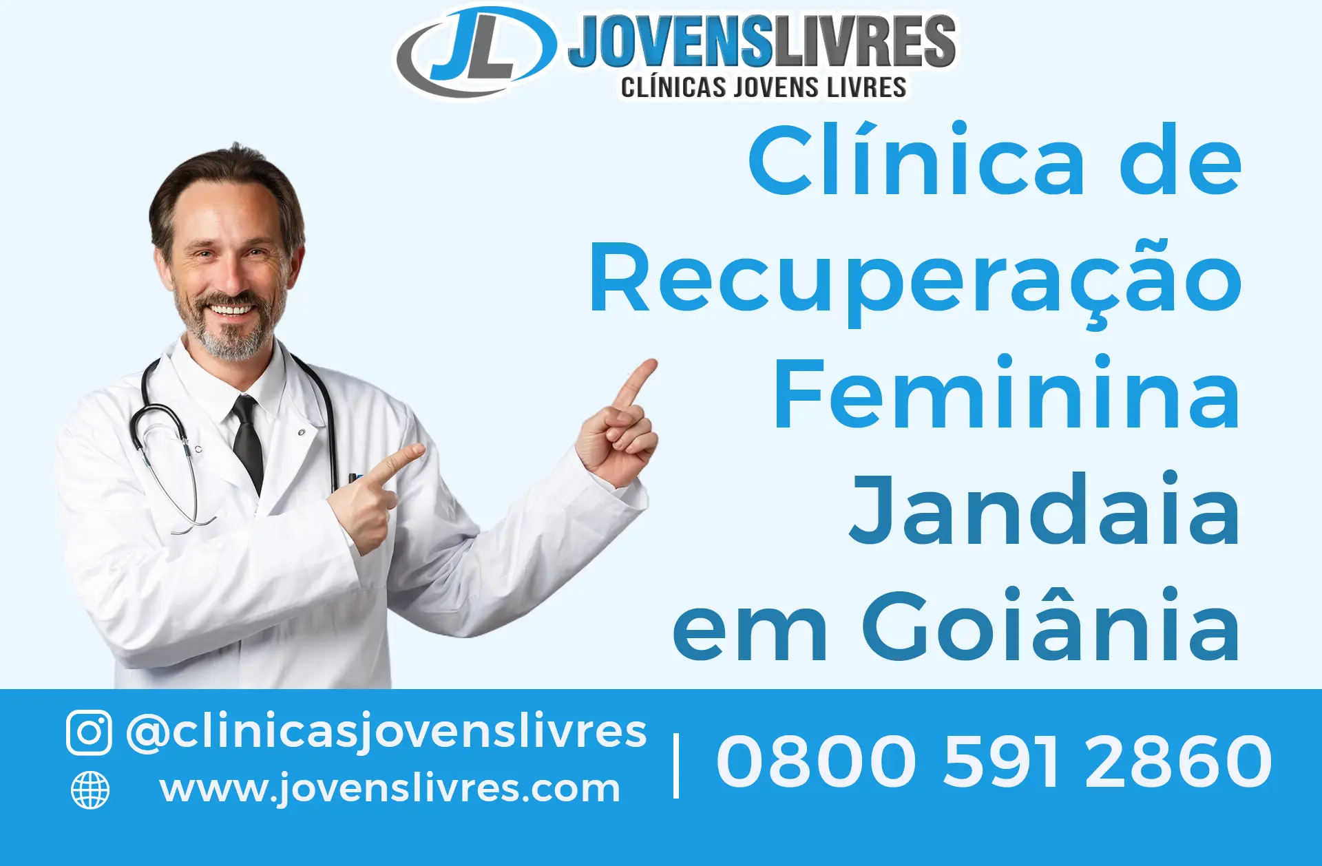 Clínica Feminina Jandaia: Tratamento para Dependência em GO