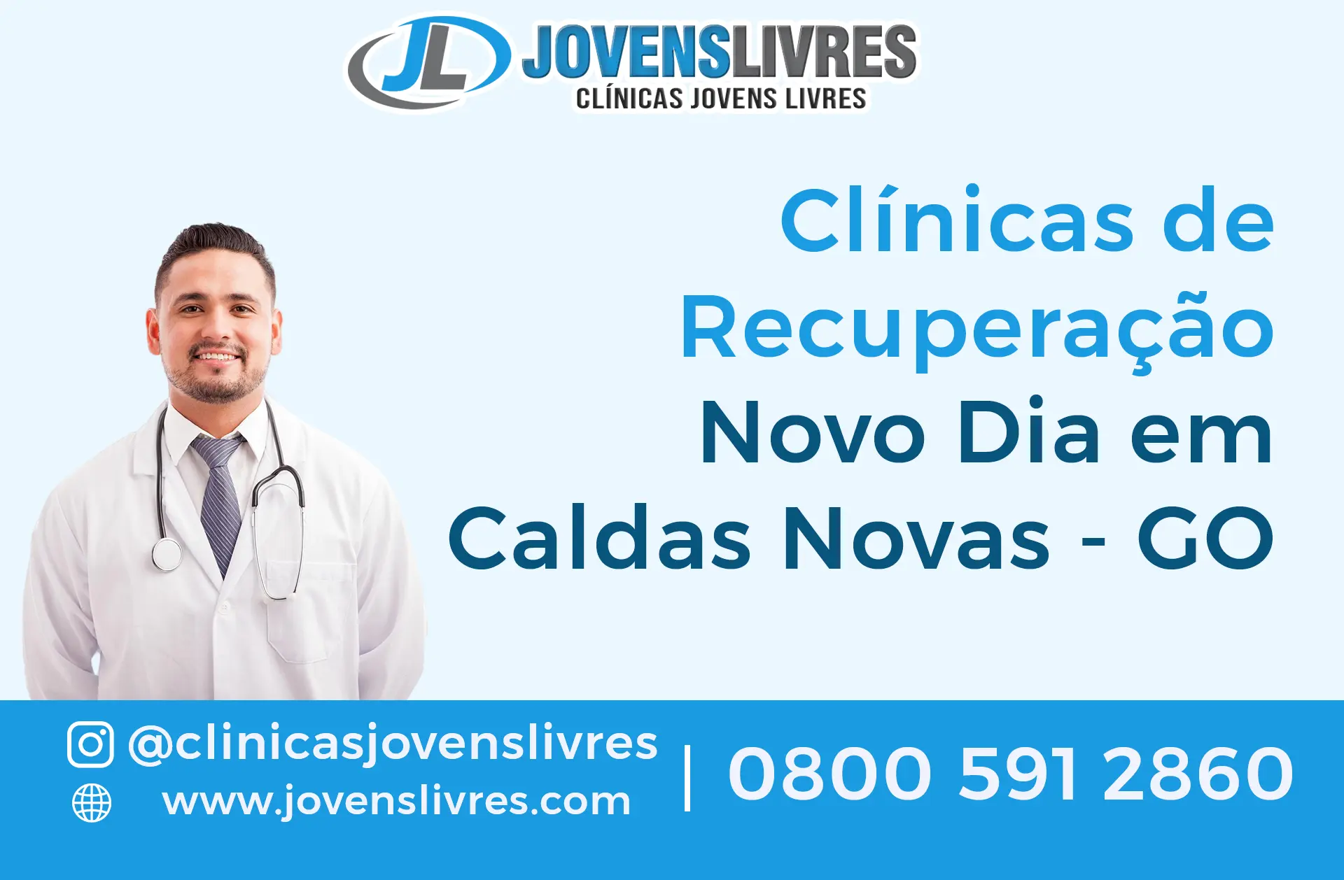 Clínica de Recuperação Novo Dia em Caldas Novas - GO