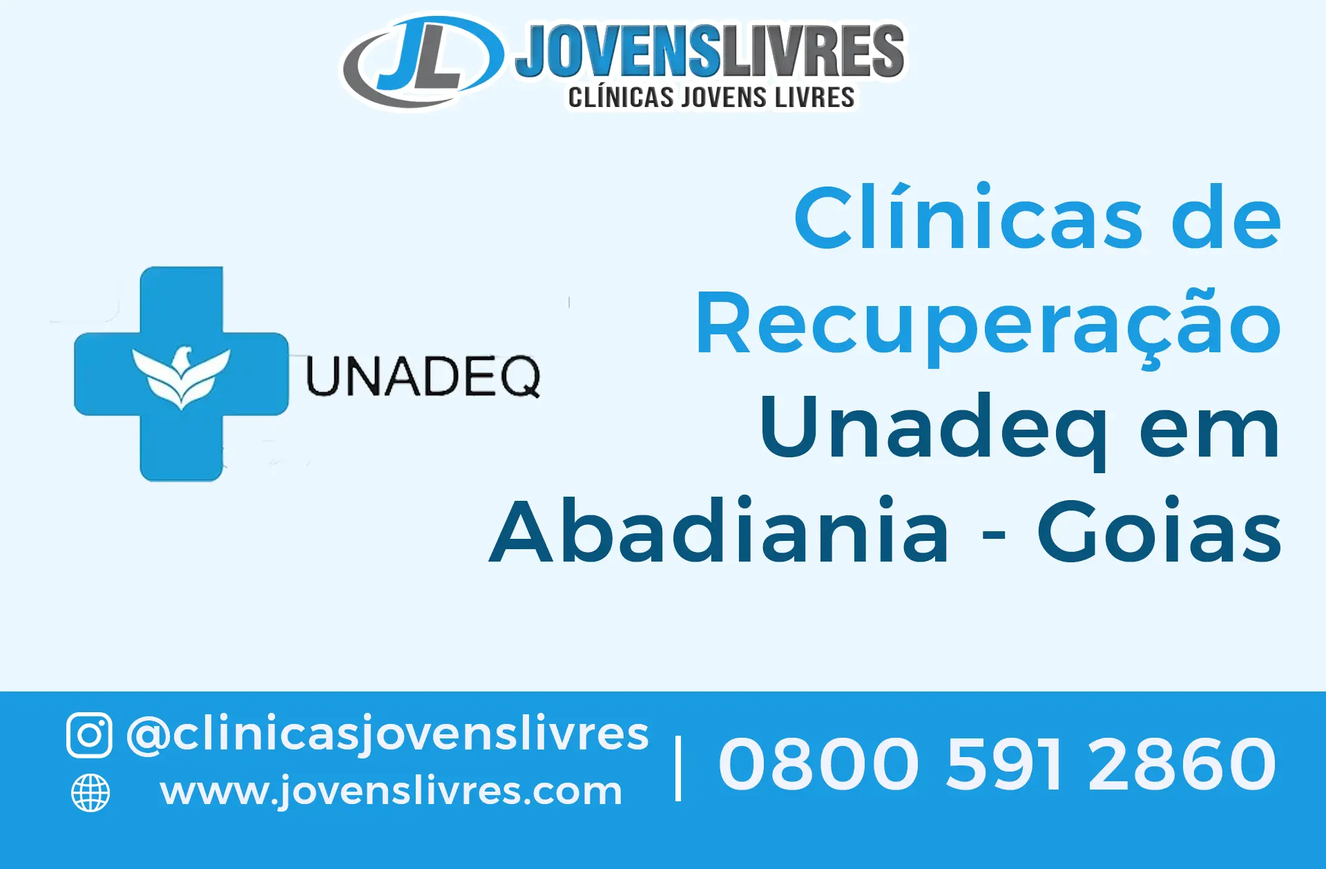 Clínica de Recuperação Unadeq em Abadiânia - Goiás