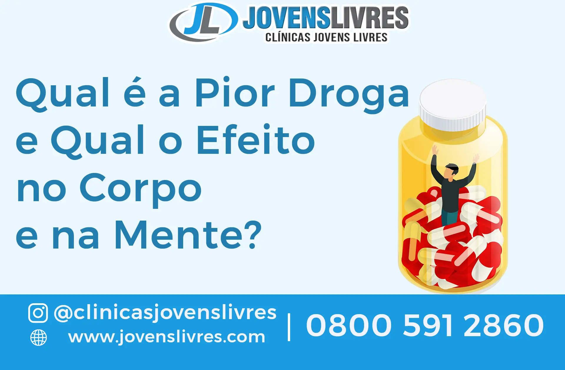 Qual é a Pior Droga e Seus Efeitos no Corpo e na Mente?