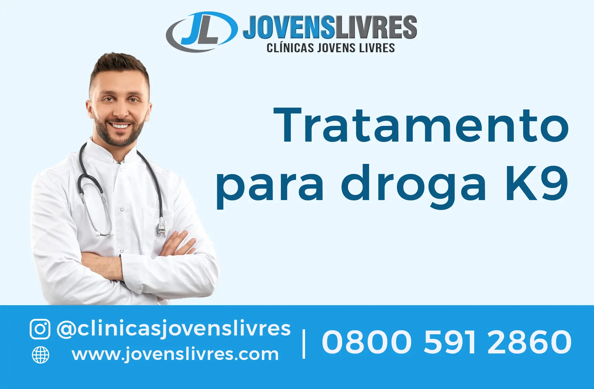 Precisando de tratamento para droga K9? JL é solução!