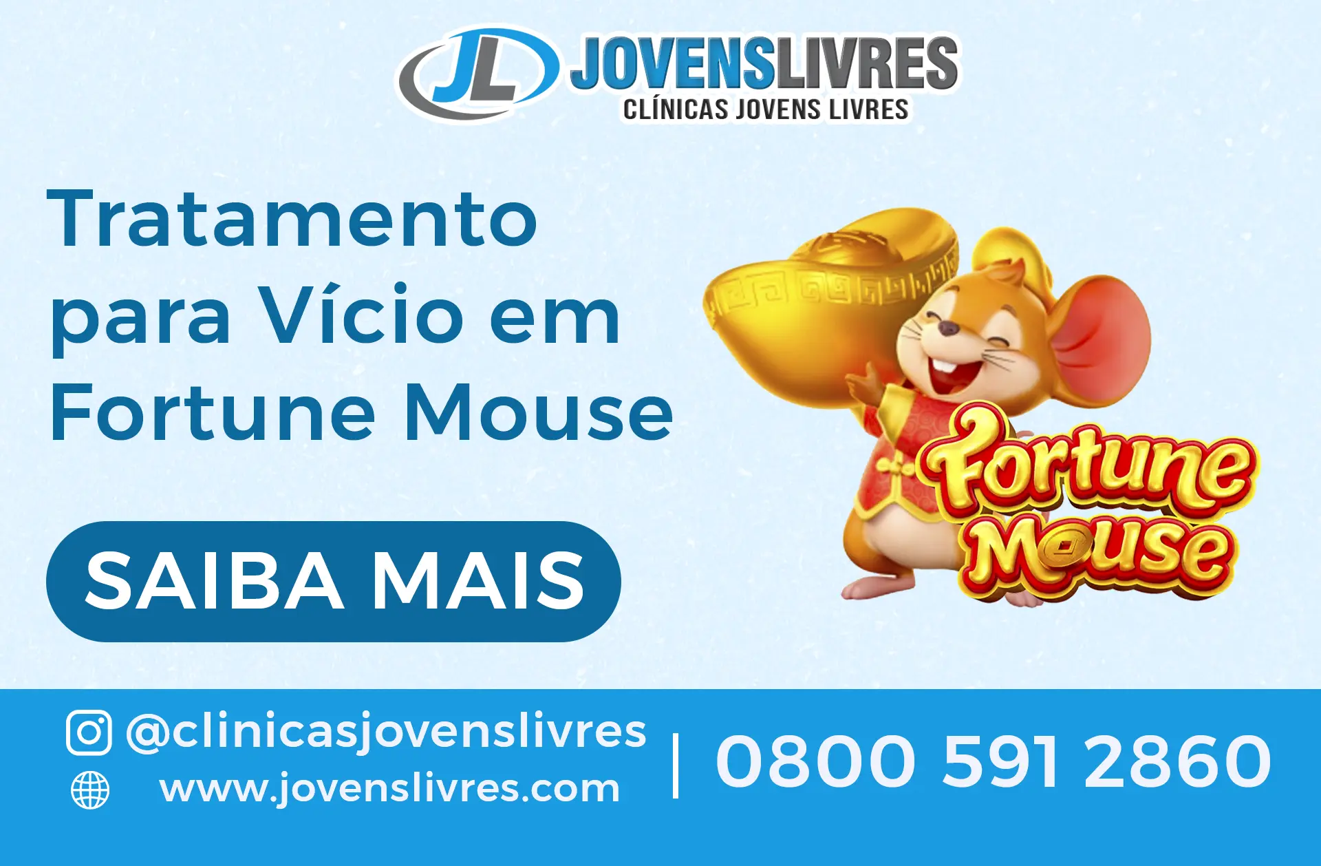 Tratamento para Vício em Fortune Mouse