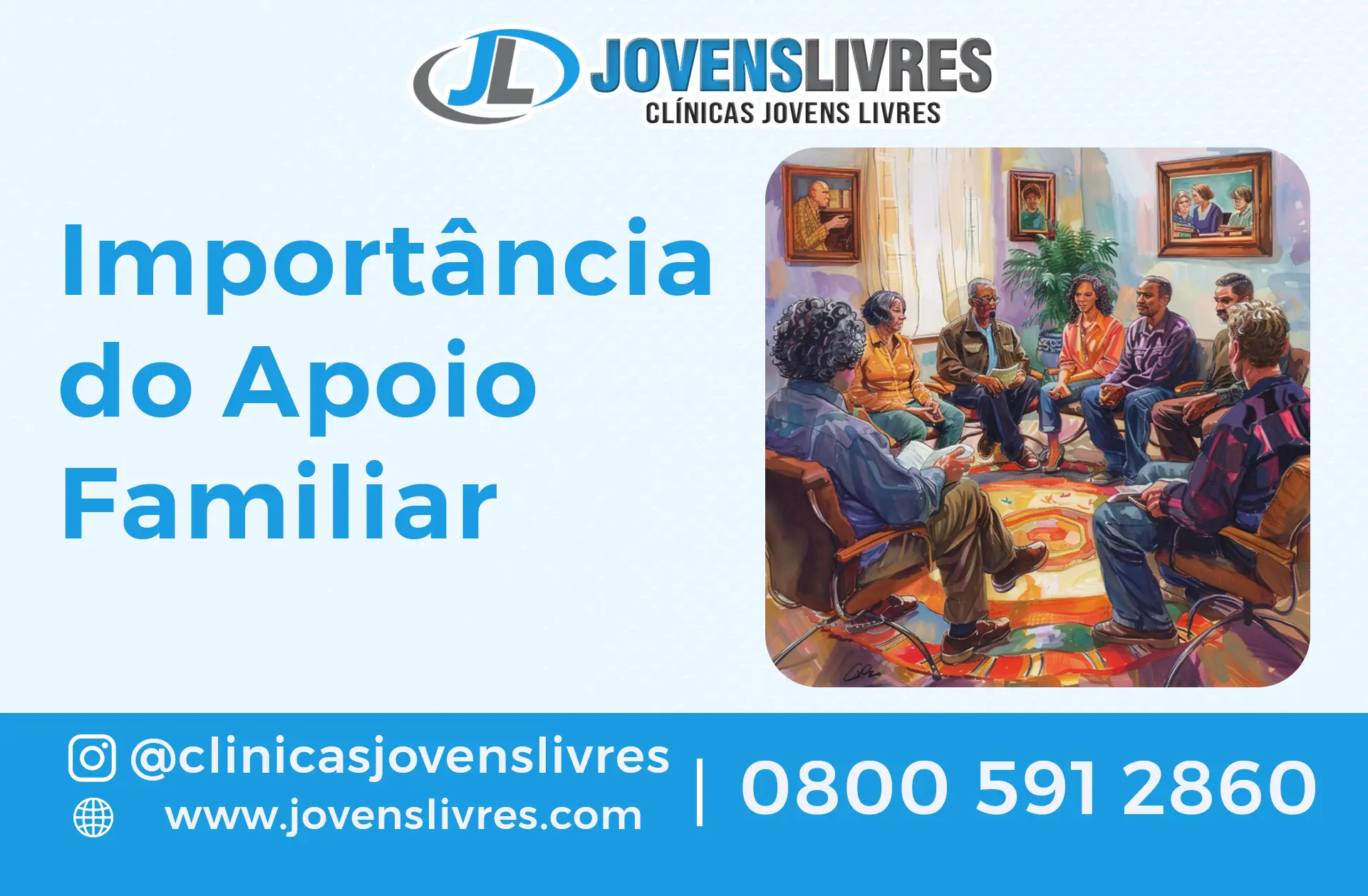 Importância do Apoio Familiar | Jovens Livres