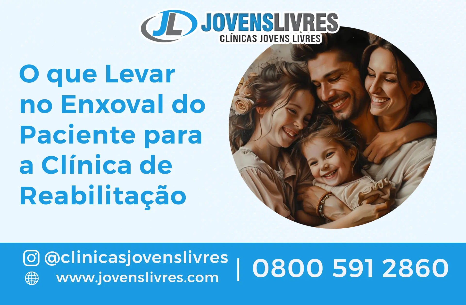 O que Levar no Enxoval do Paciente para a Clínica de Reabilitação