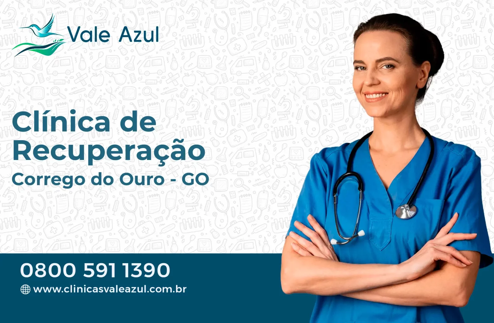 Clínica de Recuperação em Córrego do Ouro - GO