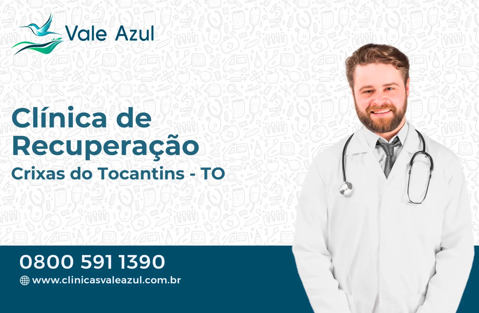 Clínica de Recuperação em Crixás do Tocantins - TO