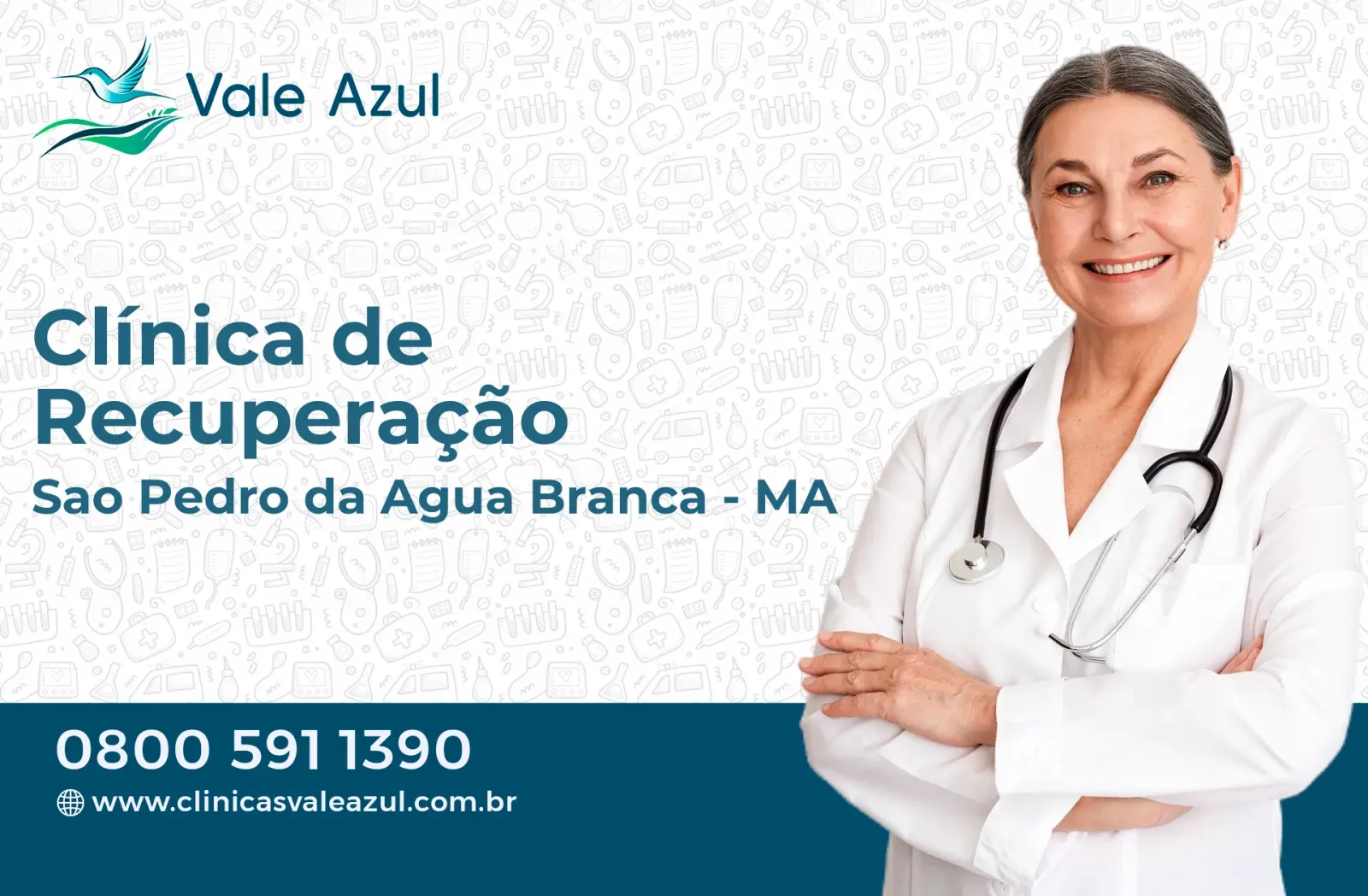 Clínica de Recuperação em São Pedro da Água Branca - MA