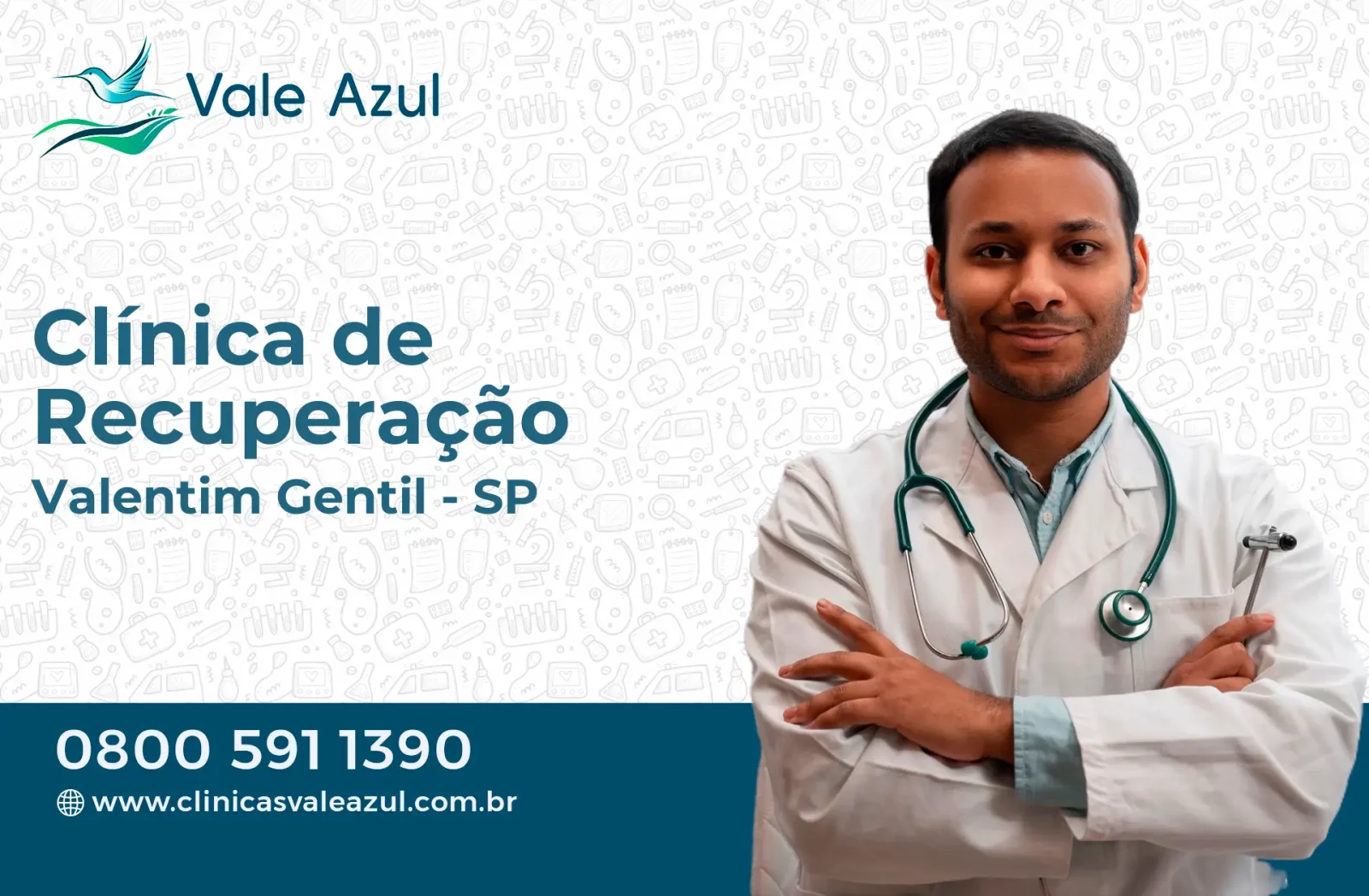 Clínica de Recuperação em Valentim Gentil - SP