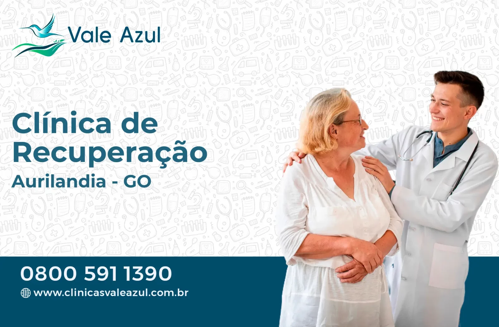 Clínica de Recuperação em Aurilândia - GO
