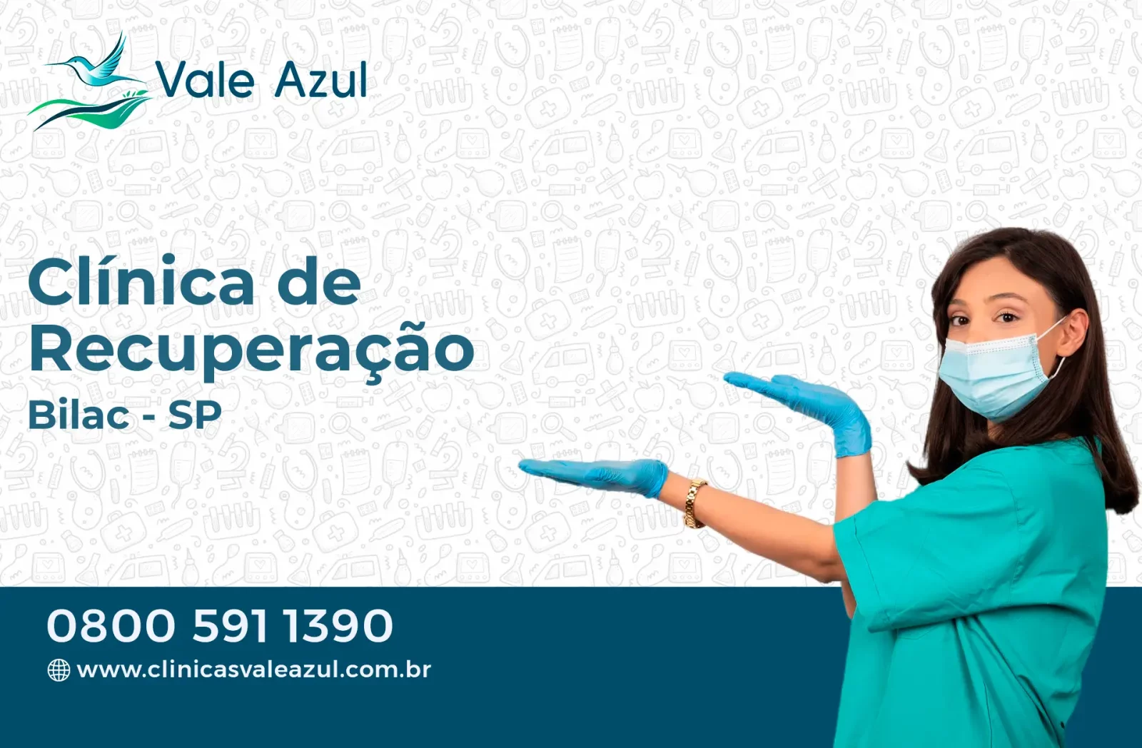 Clínica de Recuperação em Bilac - SP