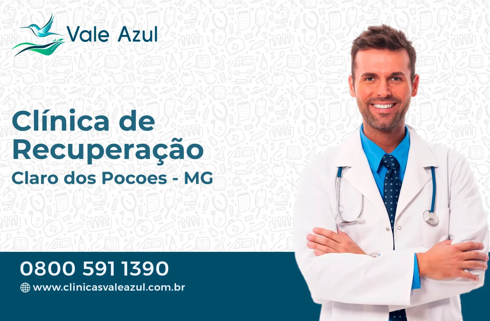 Clínica de Recuperação em Claro dos Poções - MG