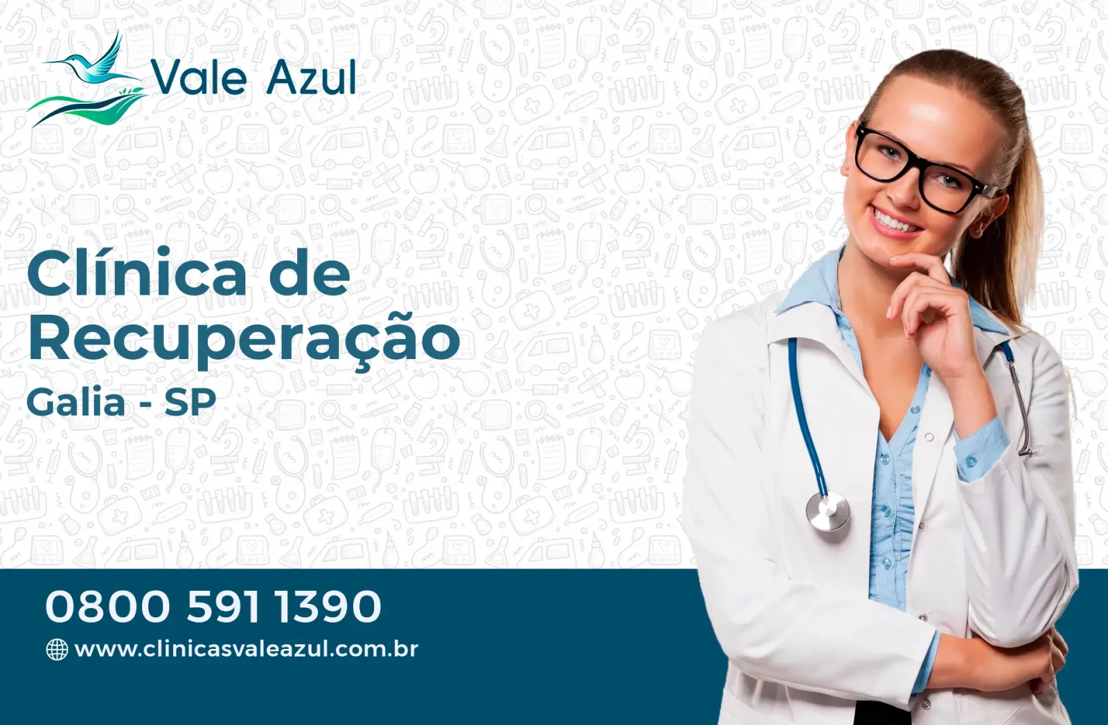 Clínica de Recuperação em Gália - SP