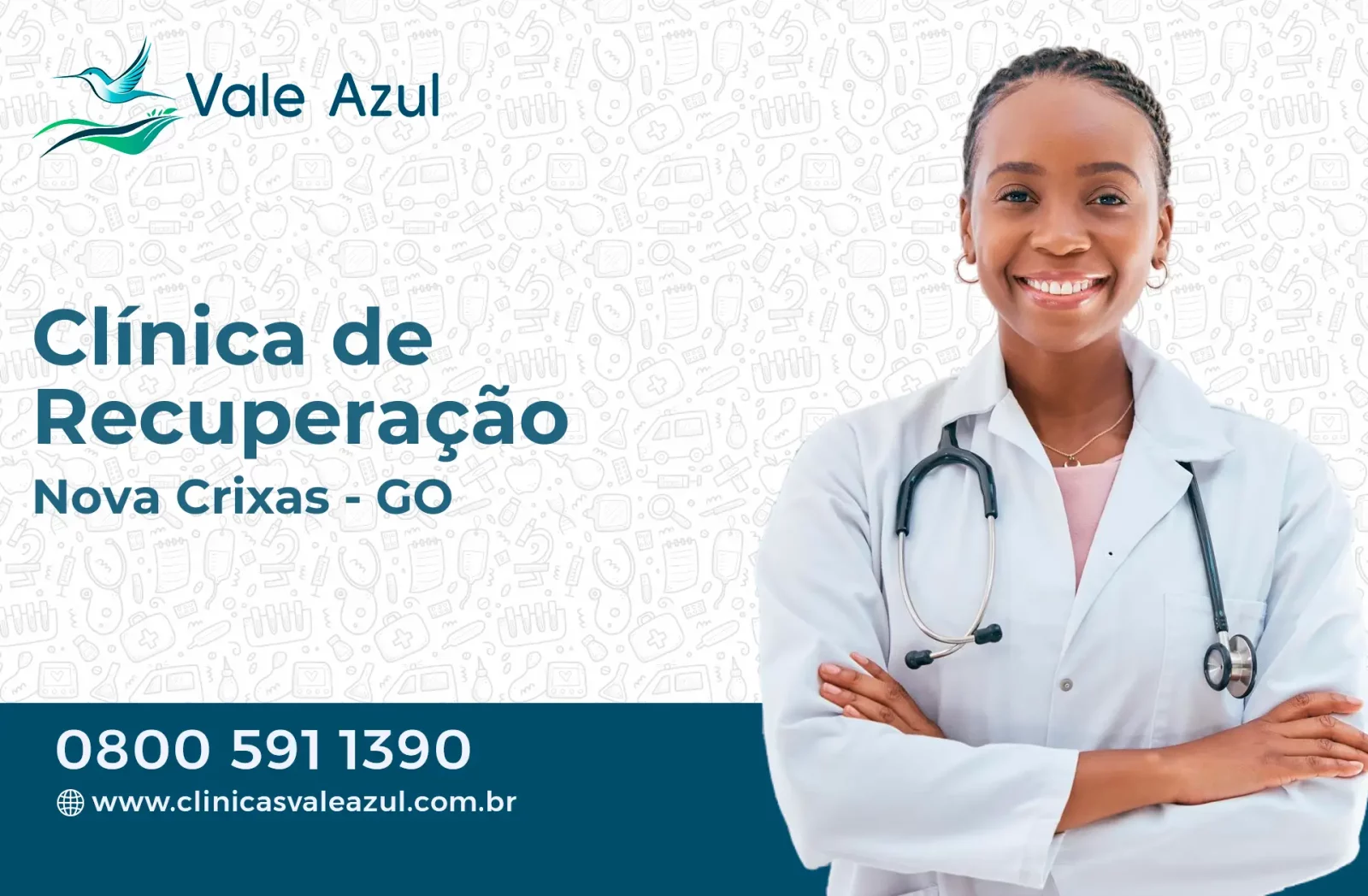 Clínica de Recuperação em Nova Crixás - GO