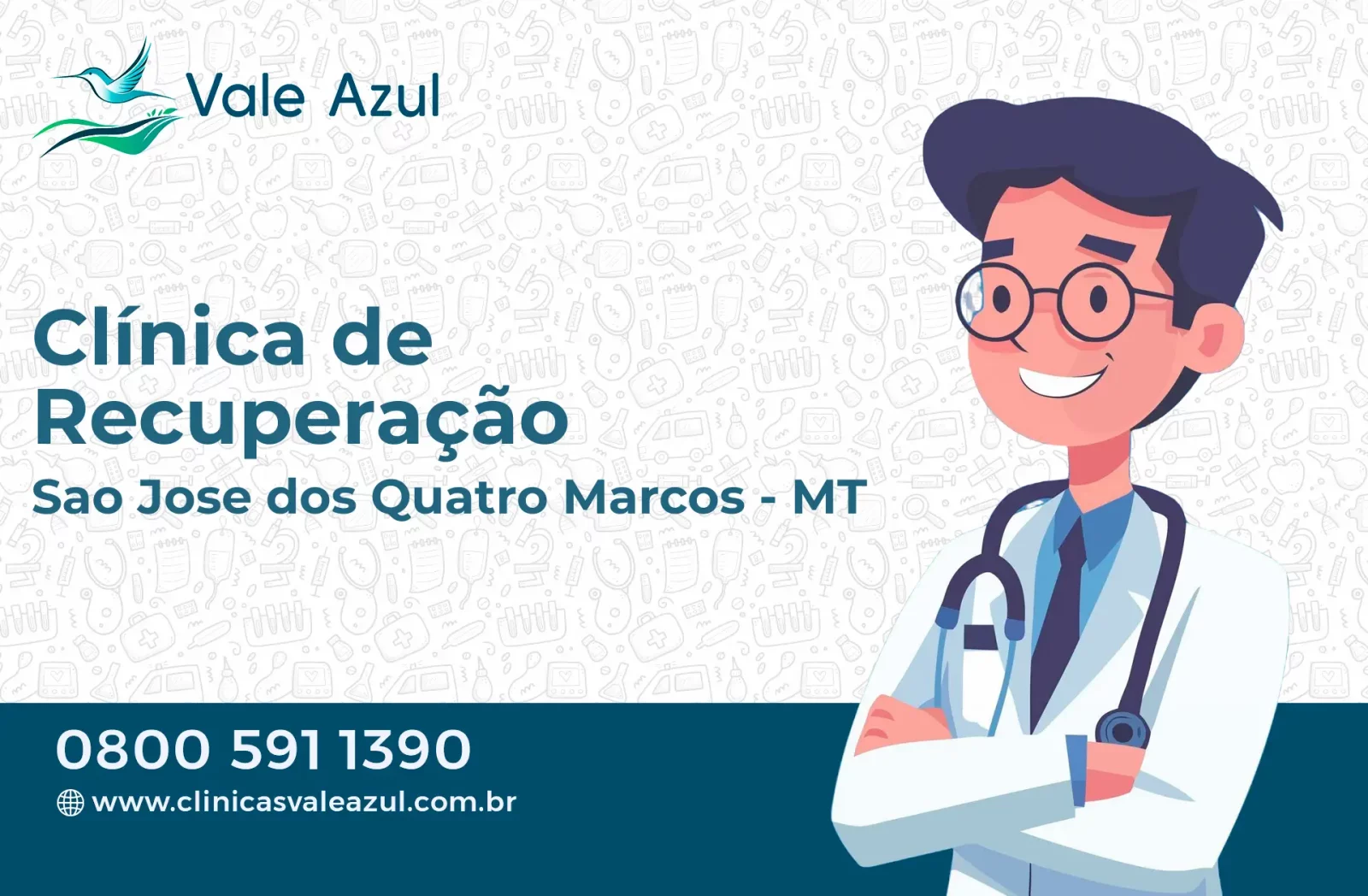 Clínica de Recuperação em São José dos Quatro Marcos - MT