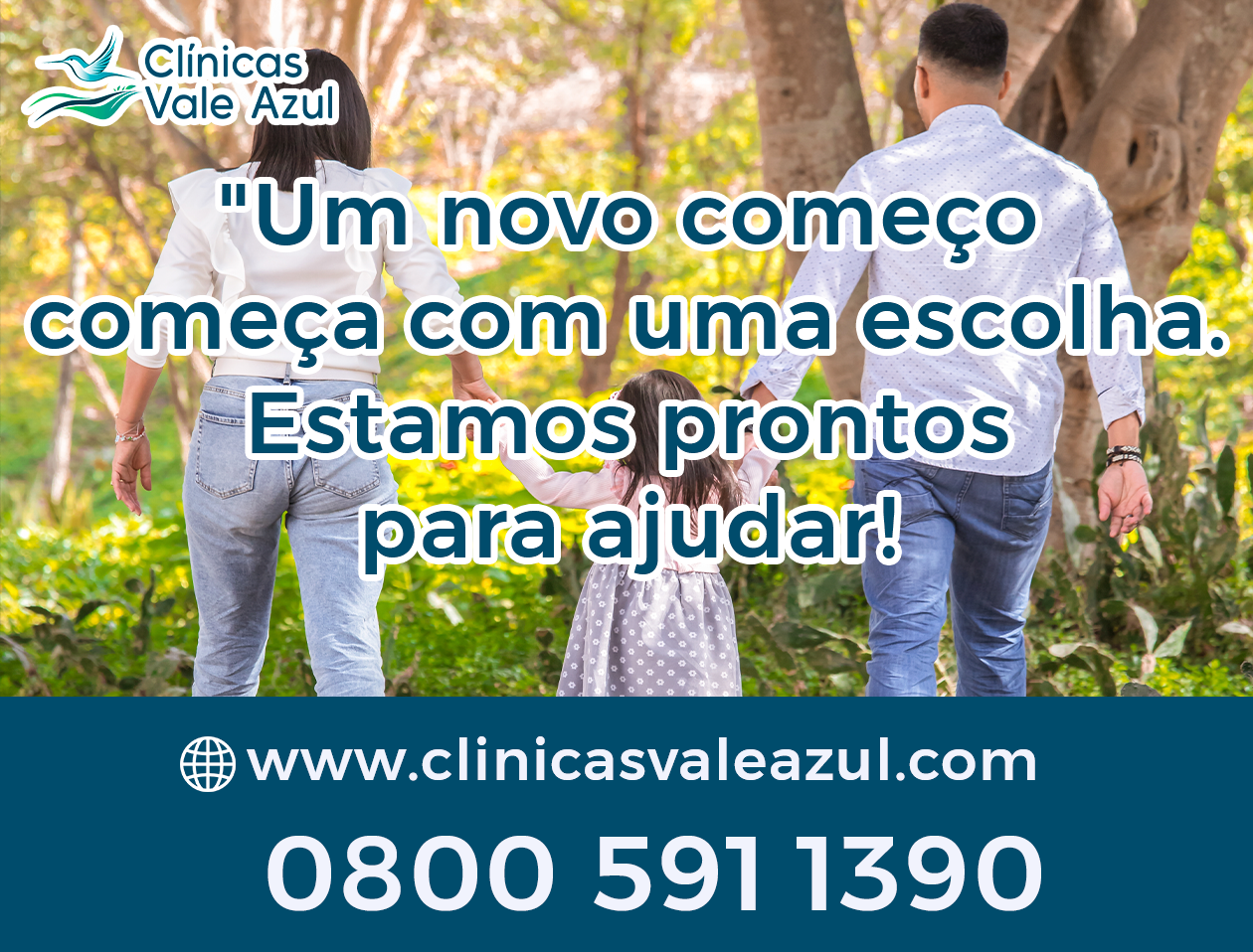 Contato - Vale Azul - Tratamento Humanizado para Depedência Química