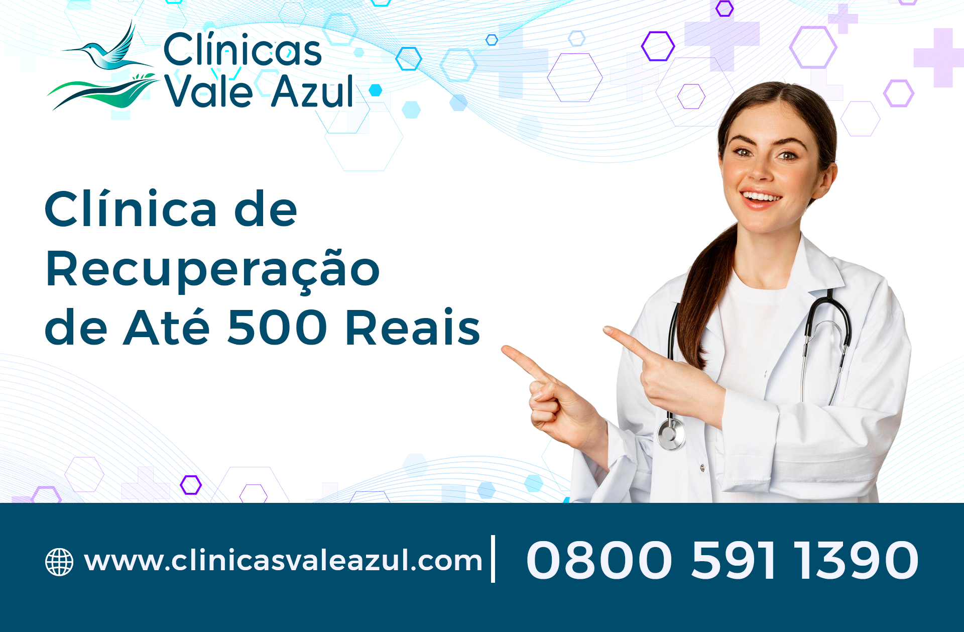 Clínica de Recuperação por Até R$ 500 — Vale Azul