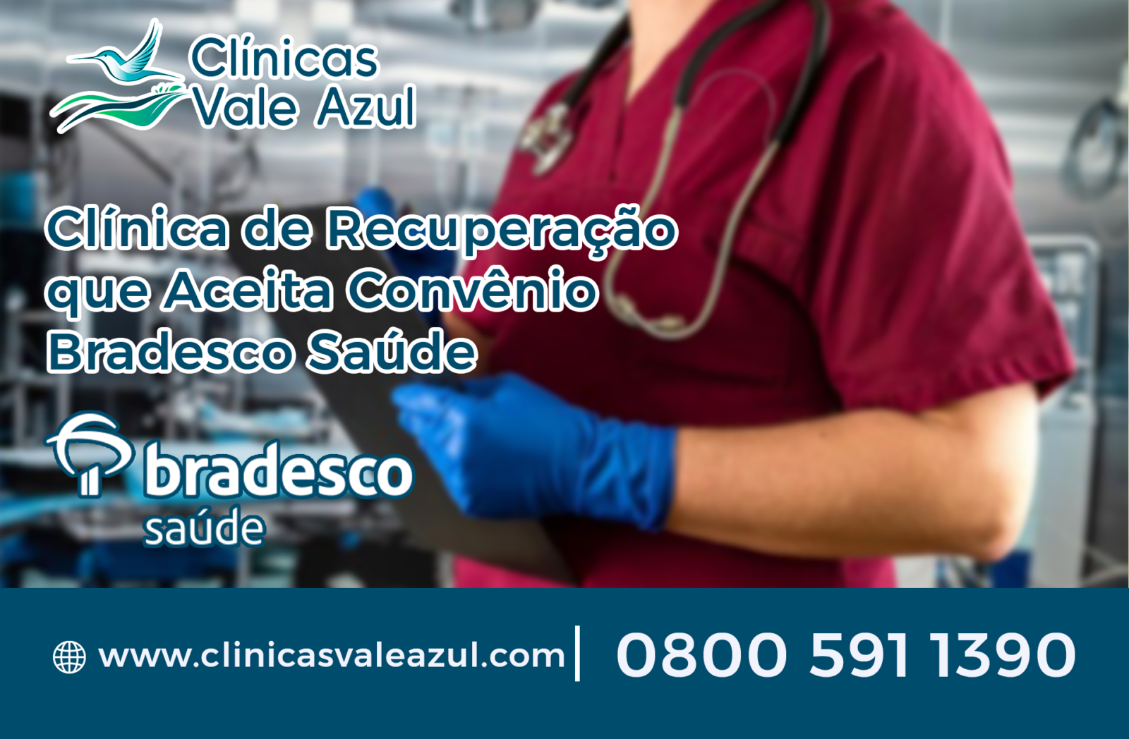 clinica de recuperacao que atende bradesco saude