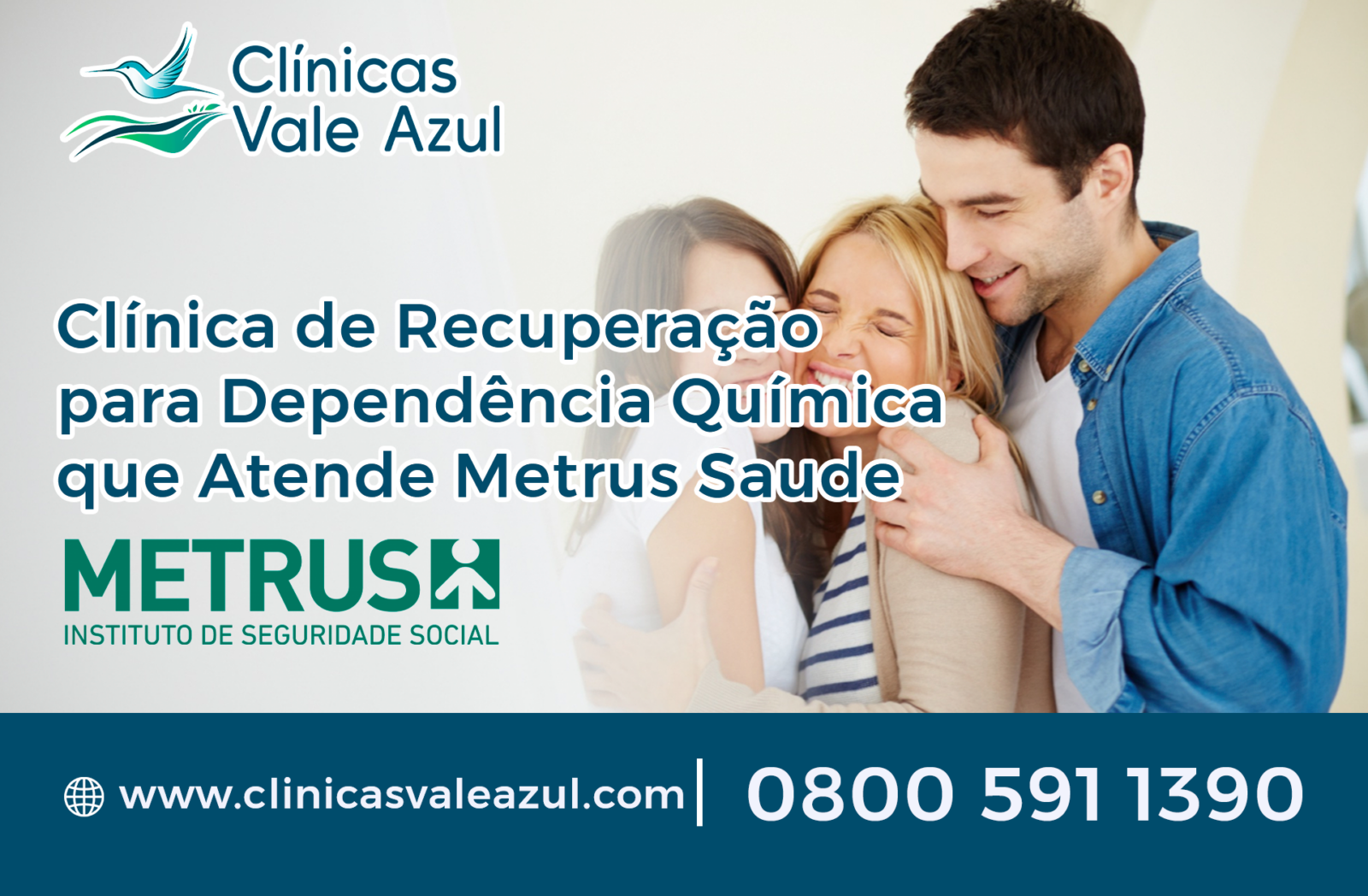 clinica de recuperacao que atende metrus saude