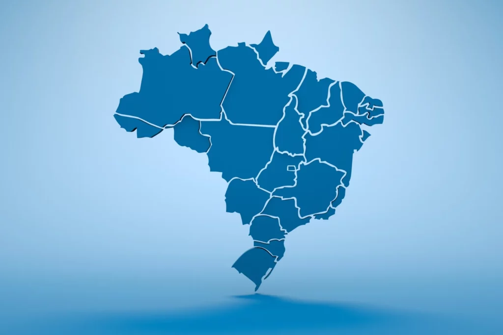 mapa do Brasil
