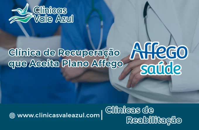 Clinica de recuperação que tem convenio com Affego